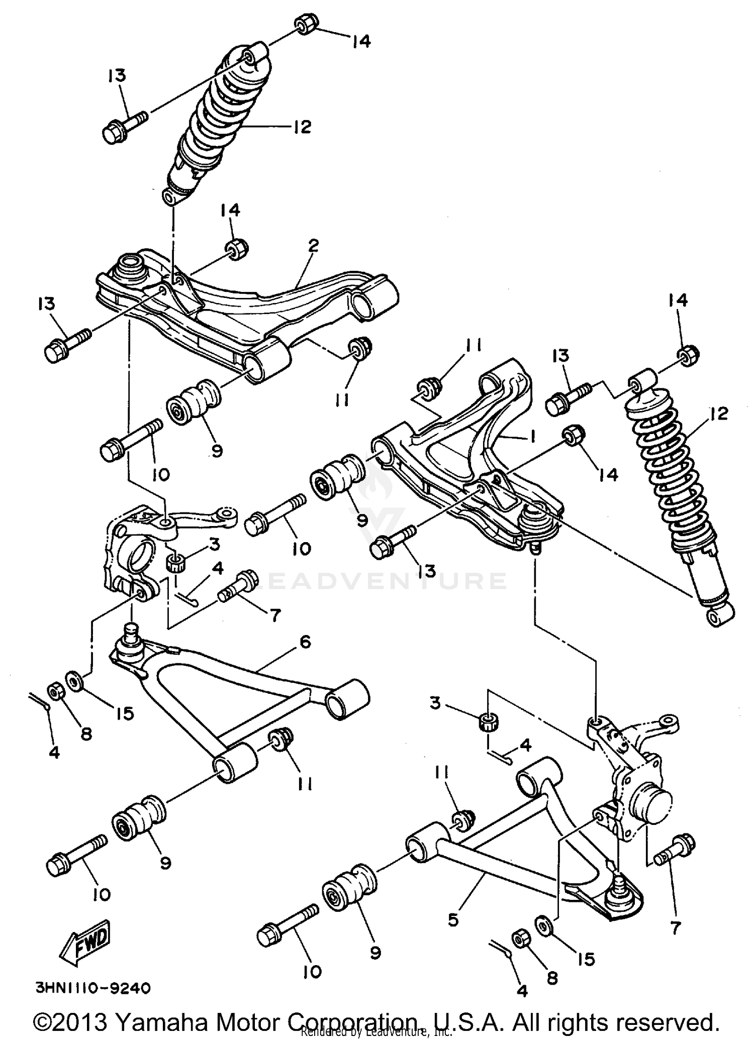 FRONT SUSPENSION - WHEEL