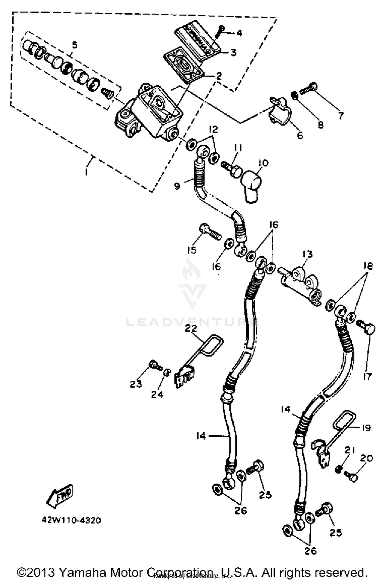 FRONT MASTER CYLINDER