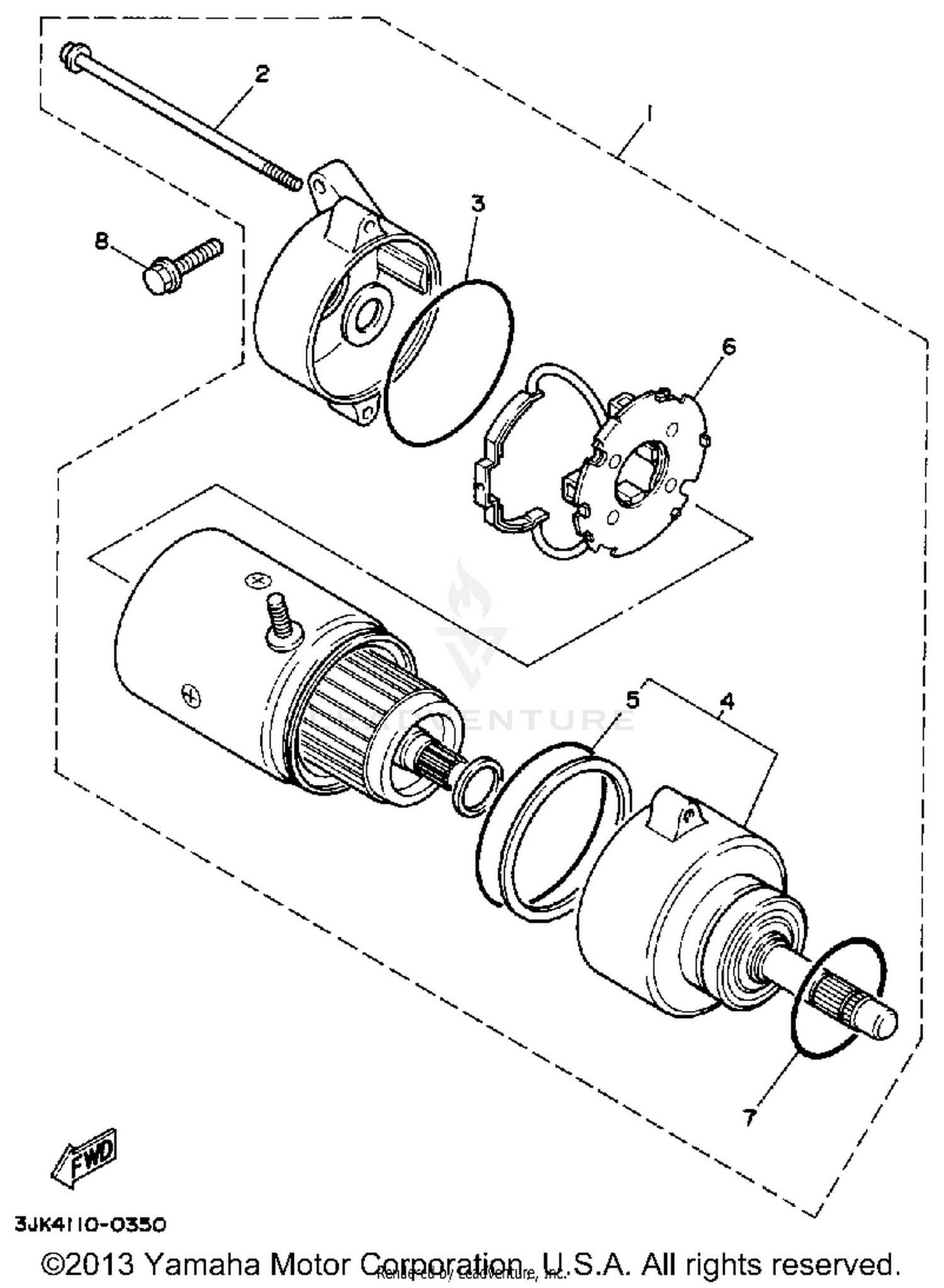 STARTING MOTOR