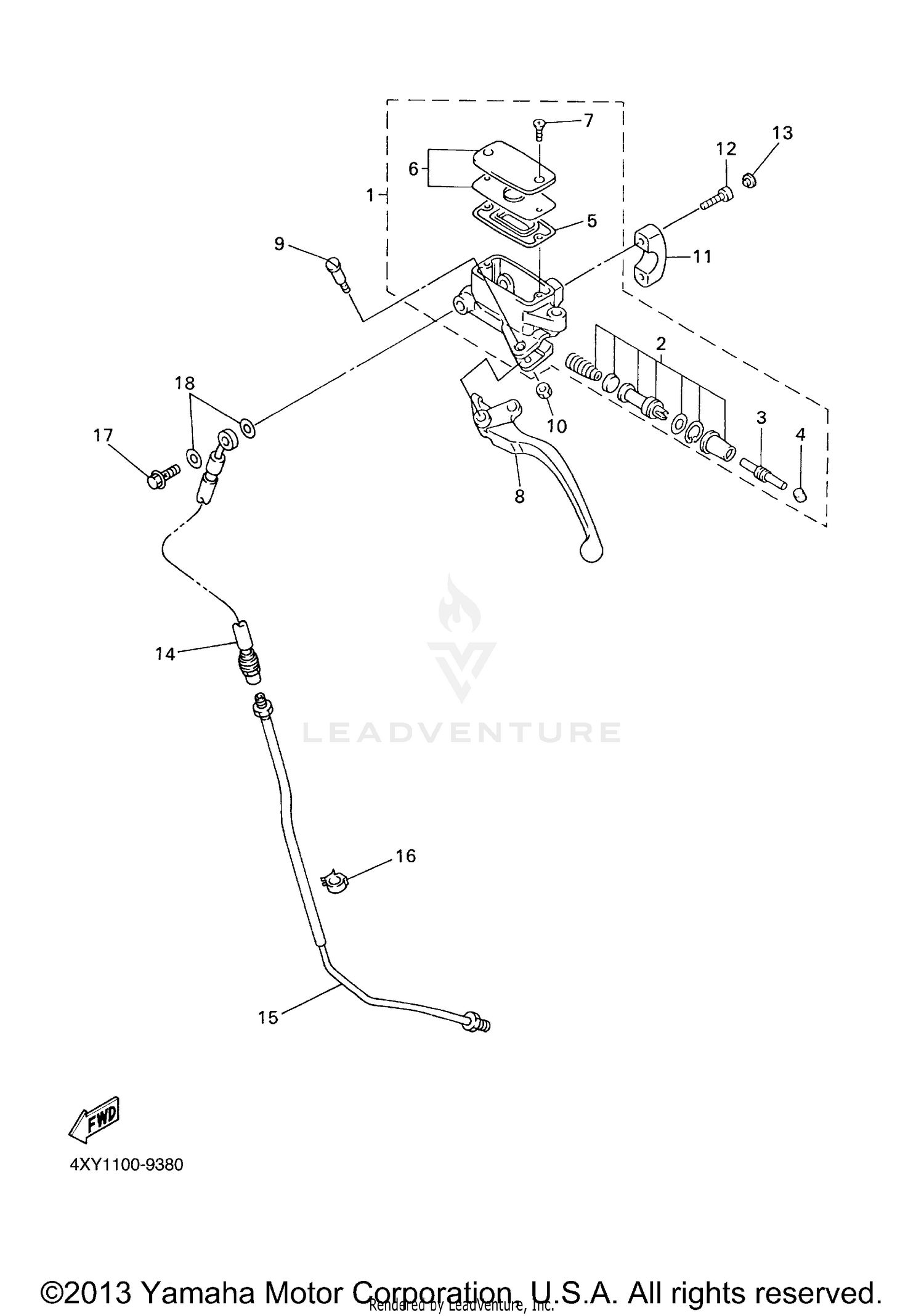 FRONT MASTER CYLINDER 2