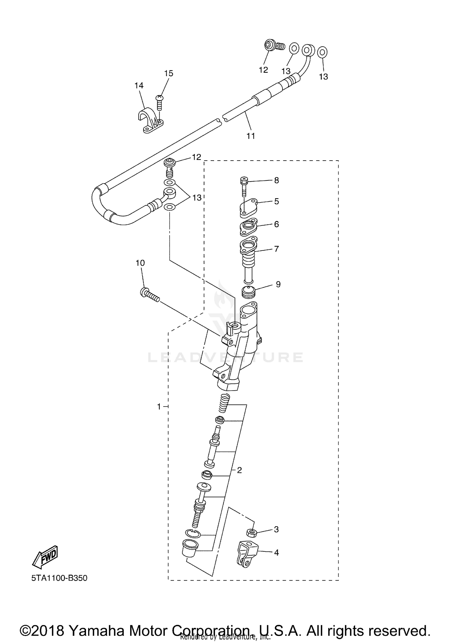 REAR MASTER CYLINDER
