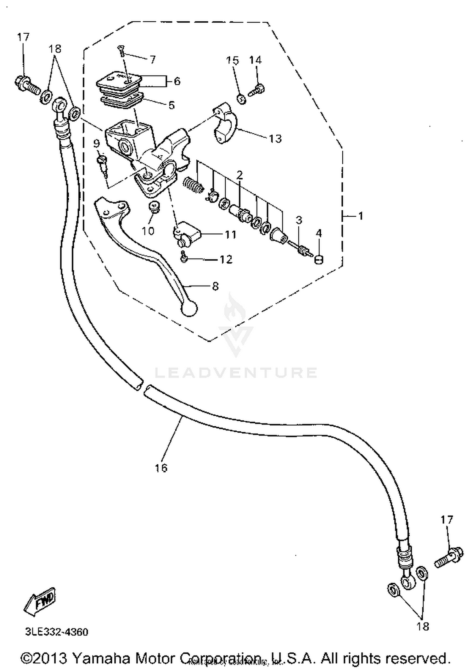 FRONT MASTER CYLINDER 2