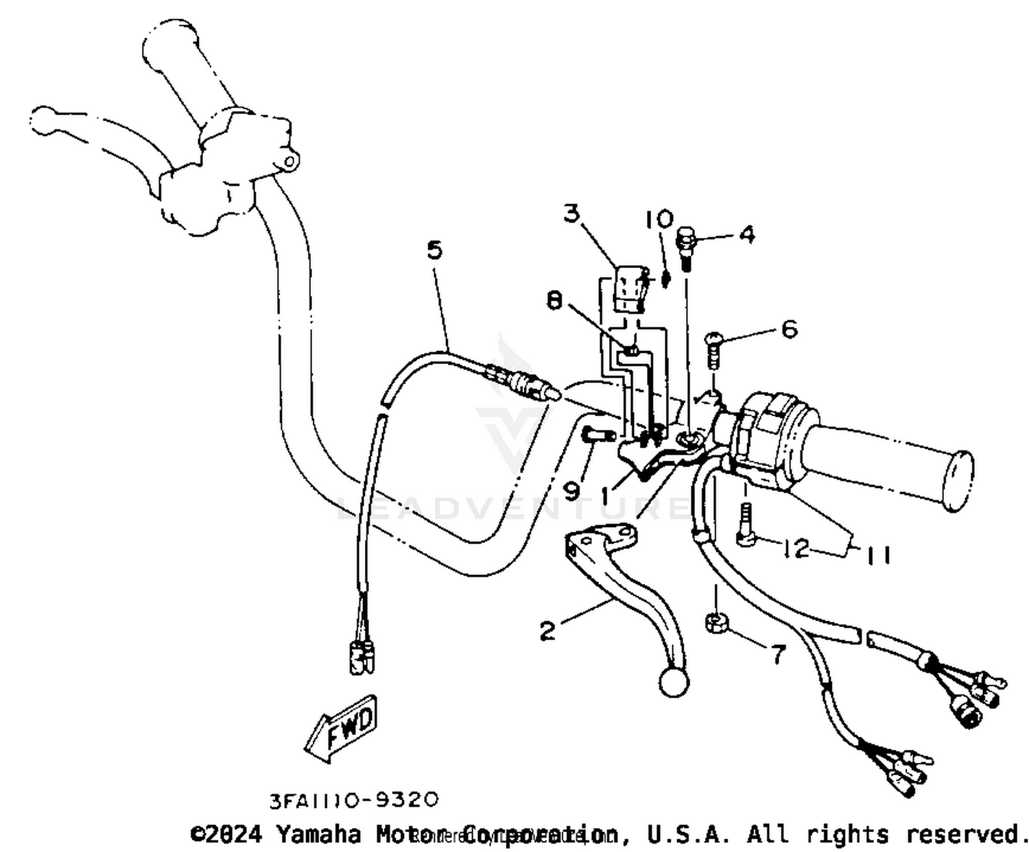 HANDLE SWITCH - LEVER