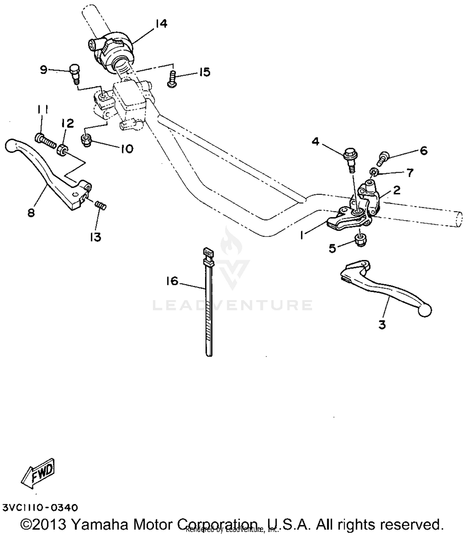 HANDLE SWITCH - LEVER