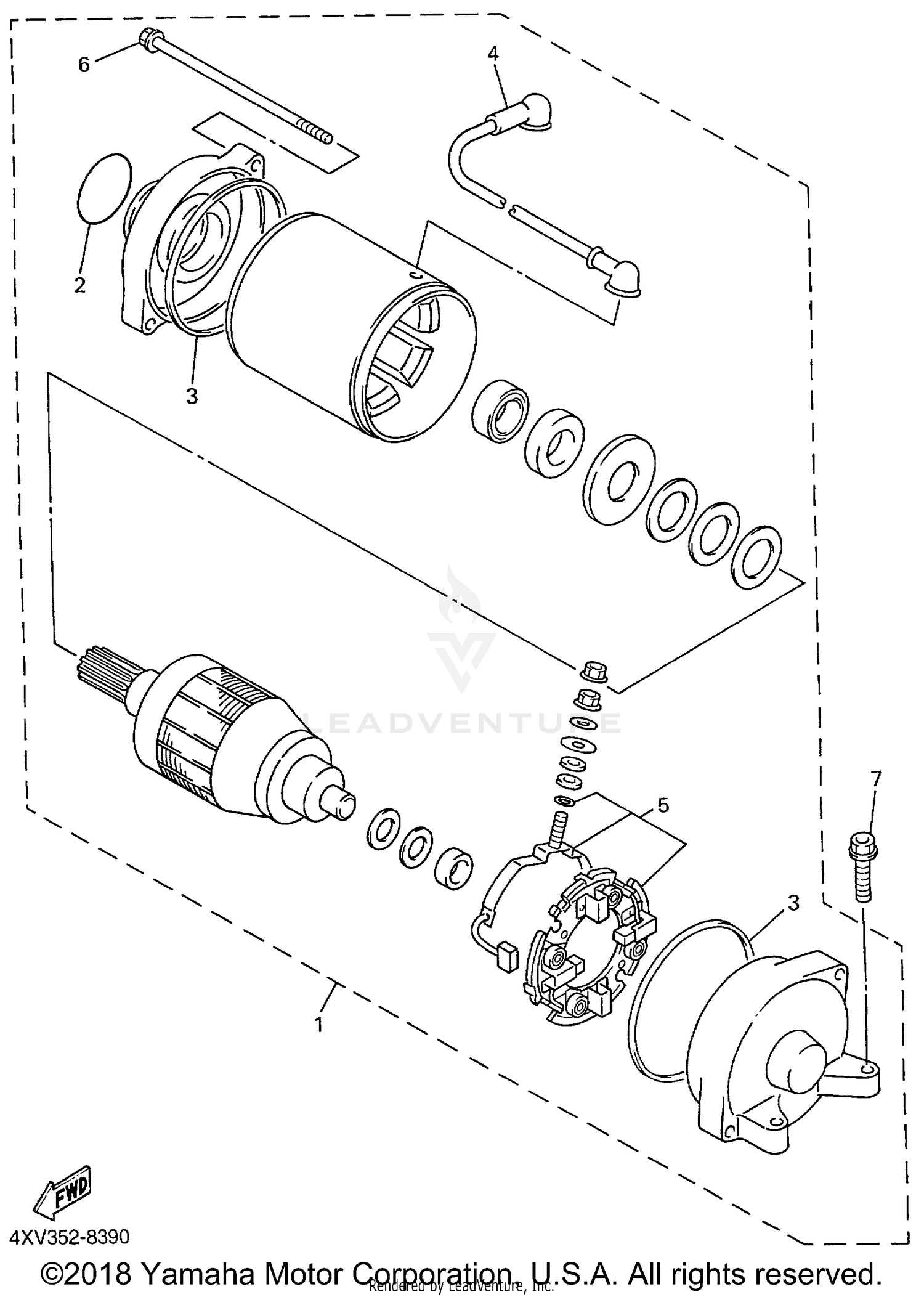 STARTING MOTOR