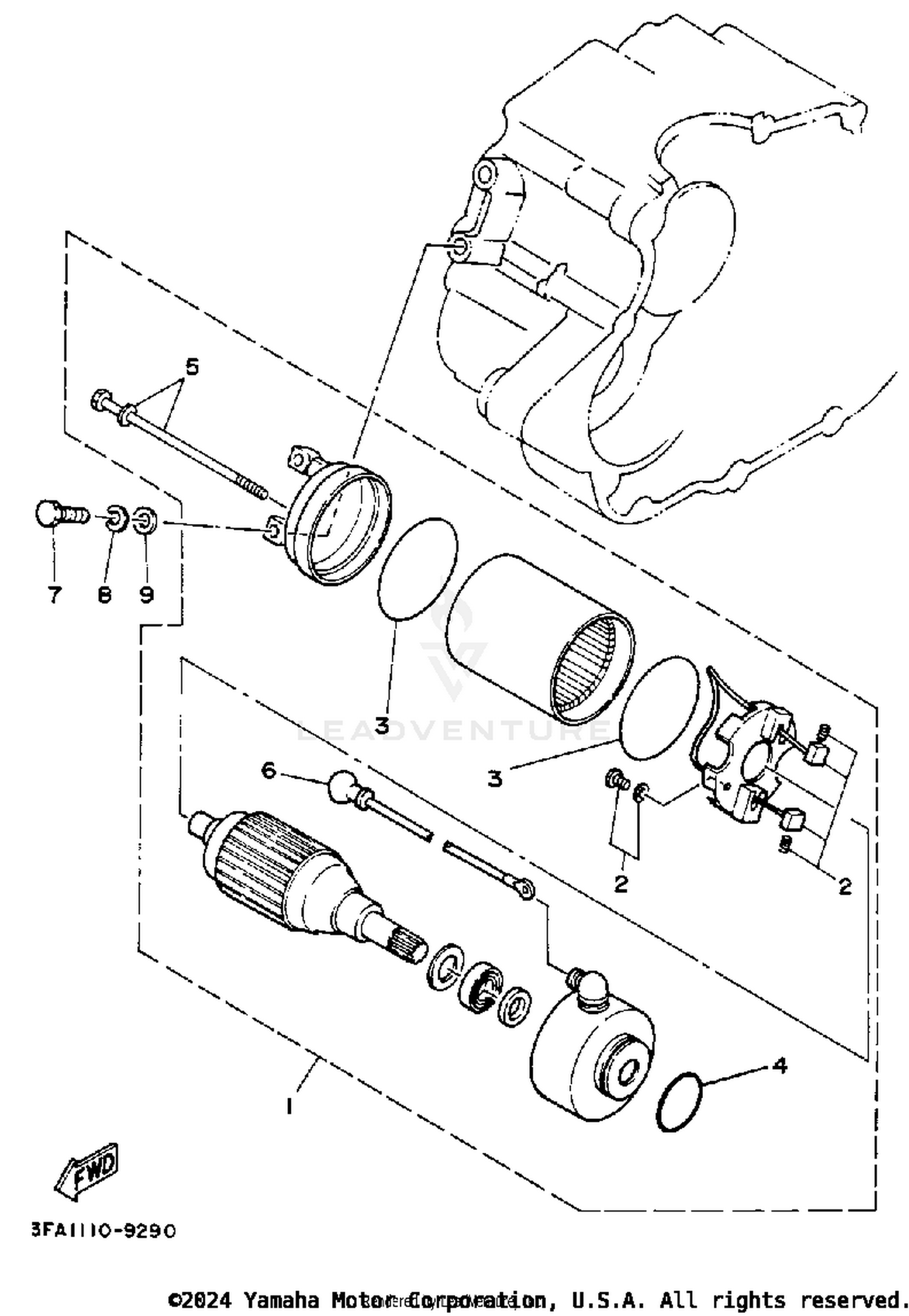 STARTING MOTOR