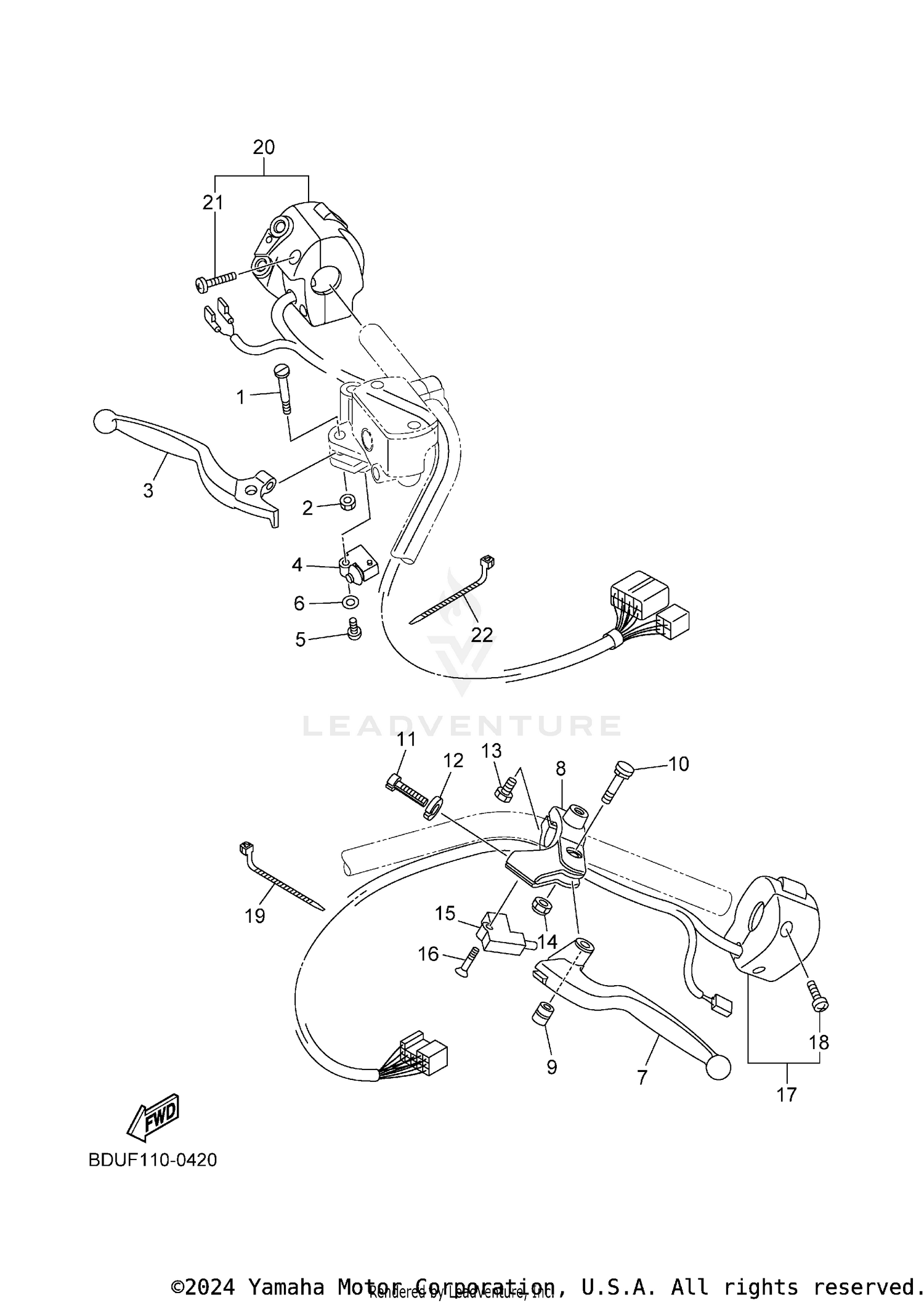 HANDLE SWITCH & LEVER