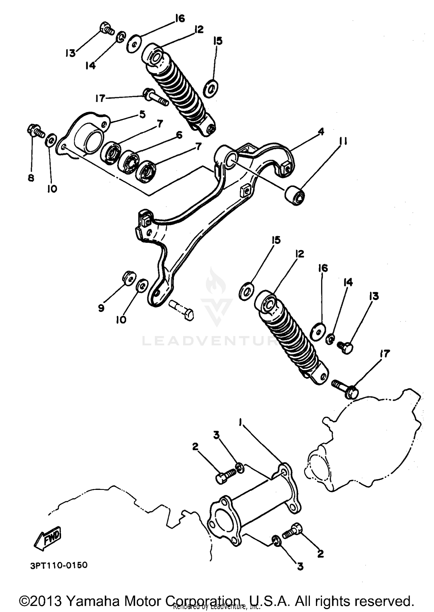 REAR ARM SUSPENSION