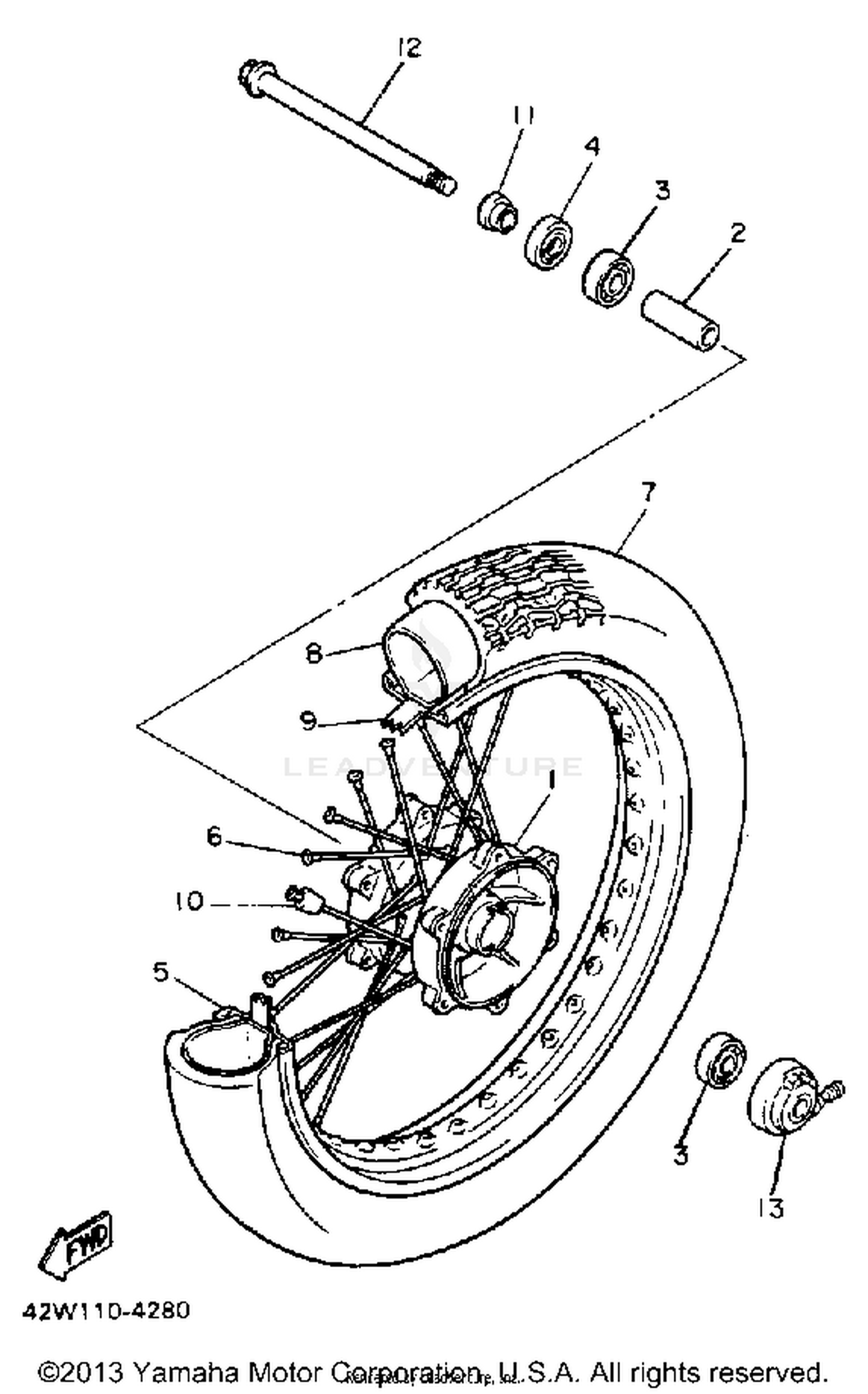 FRONT WHEEL