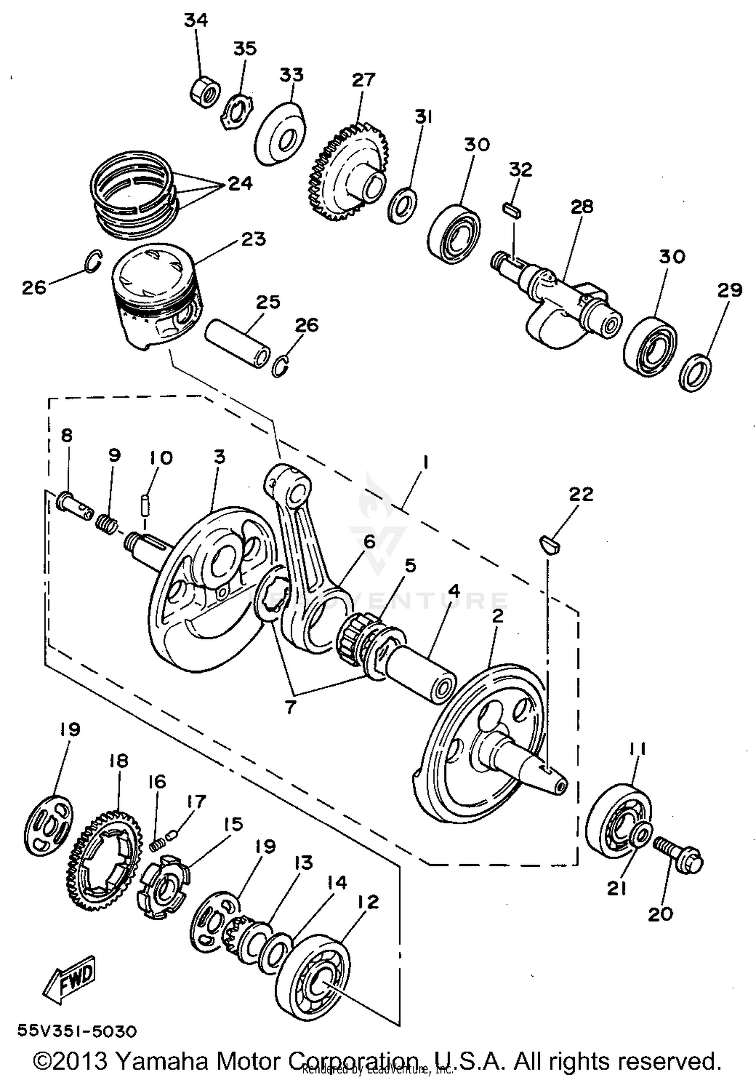 CRANKSHAFT - PISTON