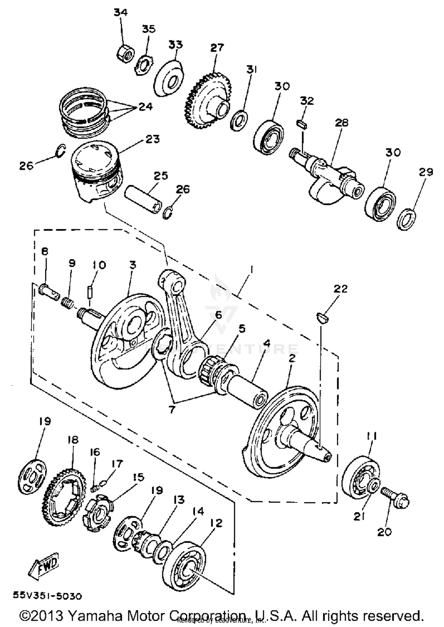 CRANKSHAFT-PISTON