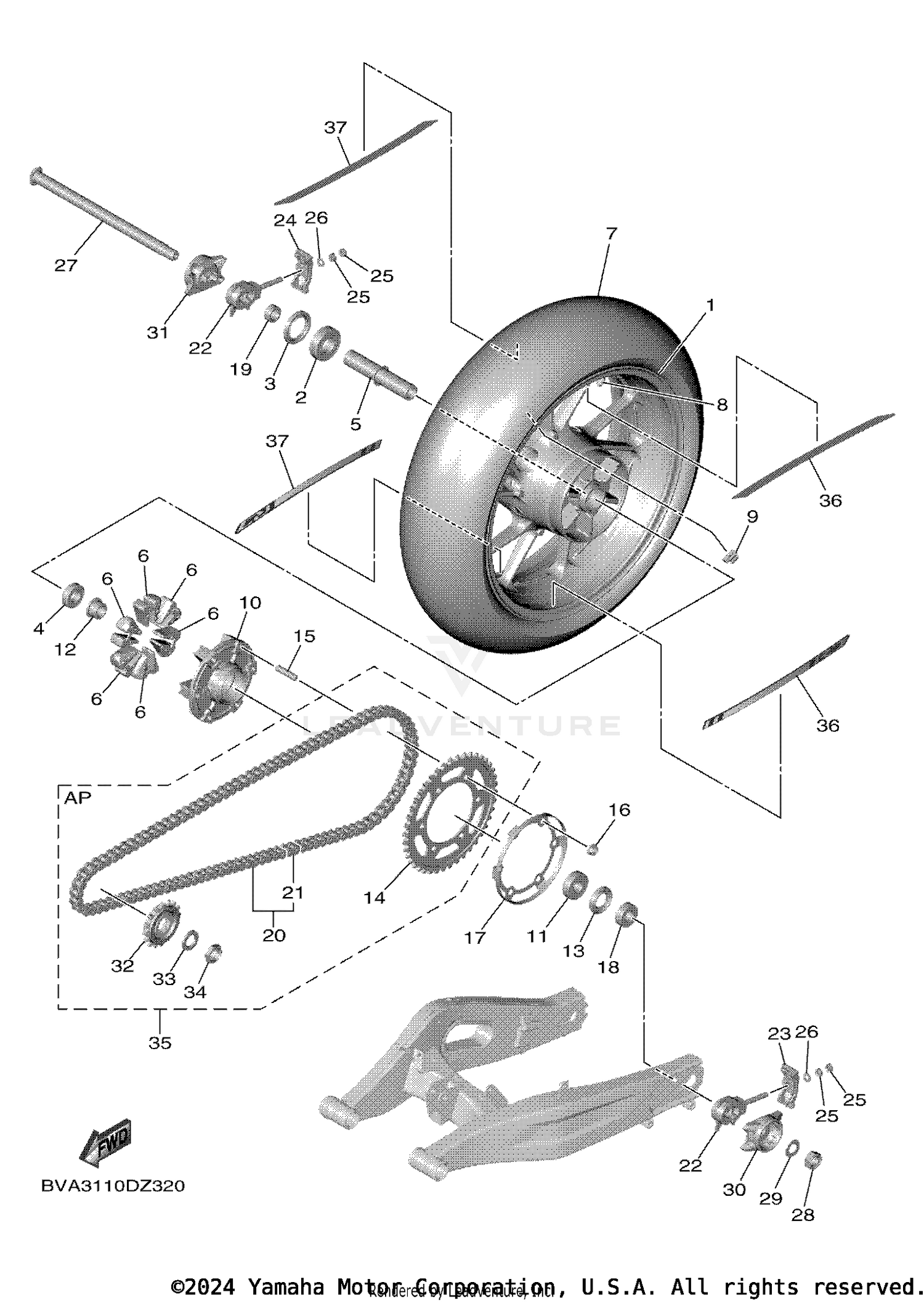 REAR WHEEL