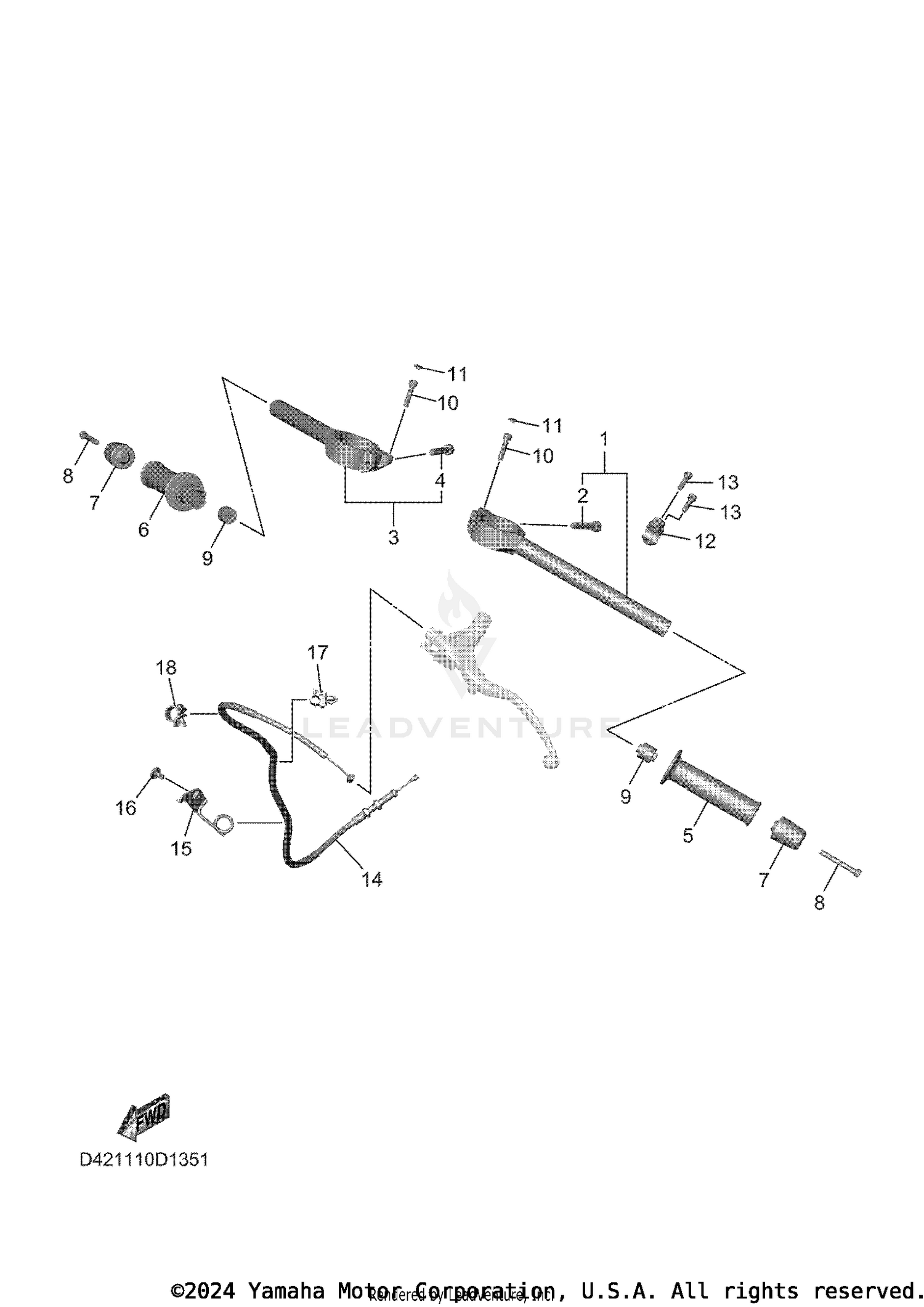 STEERING HANDLE & CABLE