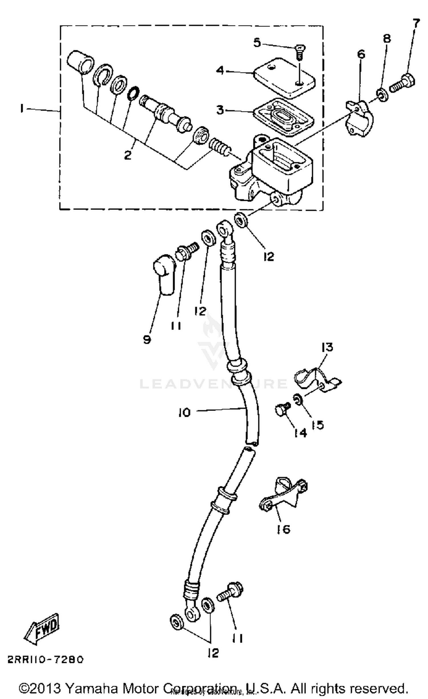 FRONT MASTER CYLINDER
