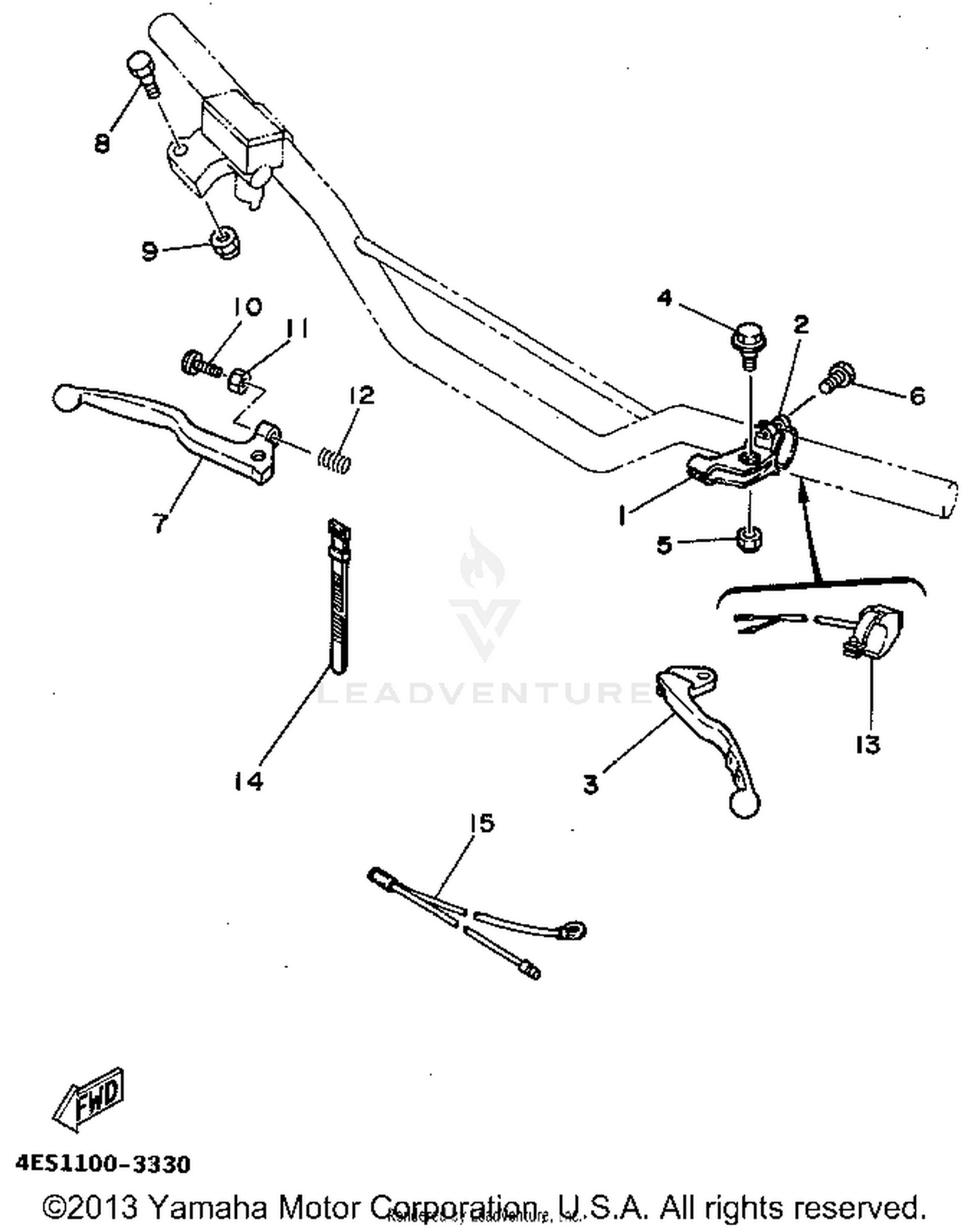 HANDLE SWITCH - LEVER