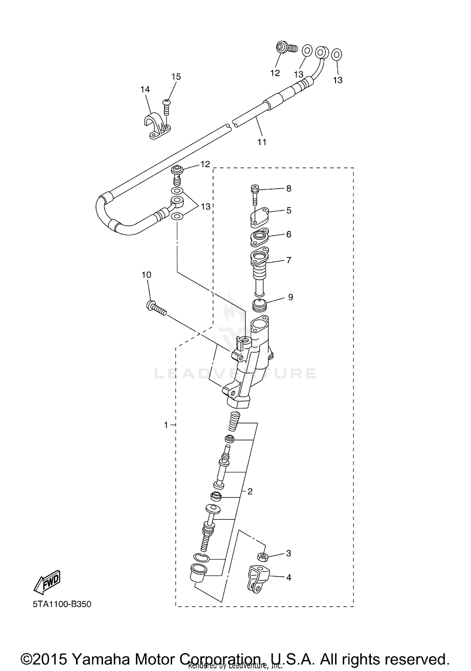 REAR MASTER CYLINDER