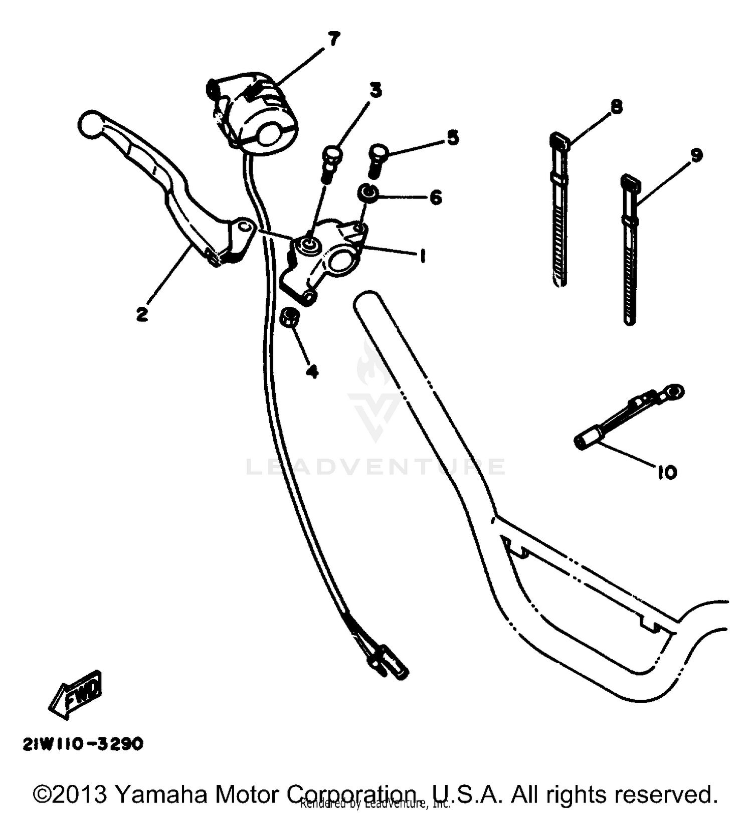 HANDLE SWITCH - LEVER