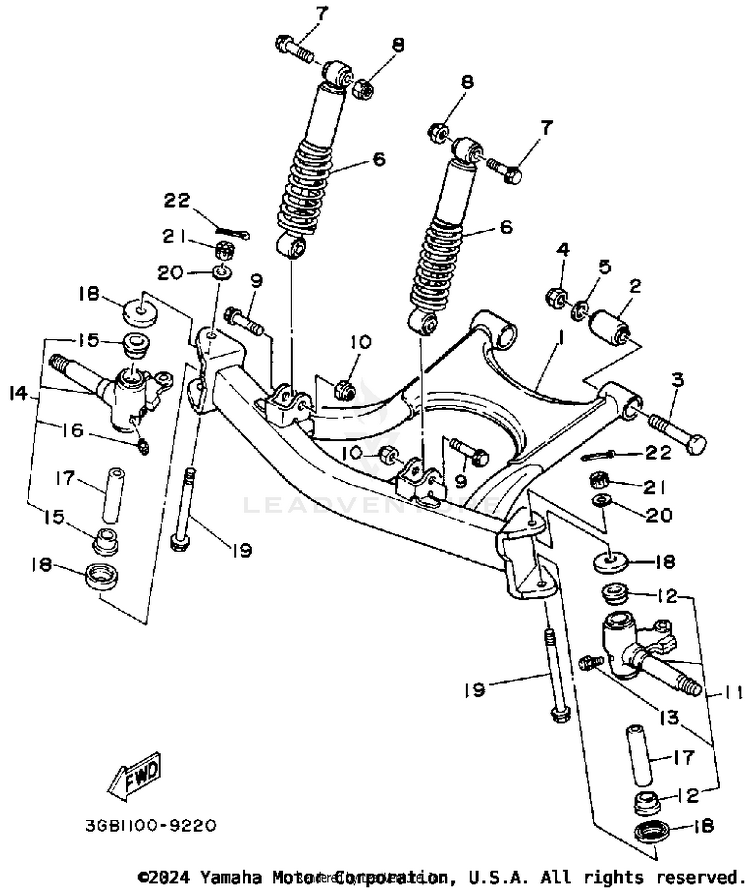 FRONT SUSPENSION-WHEEL