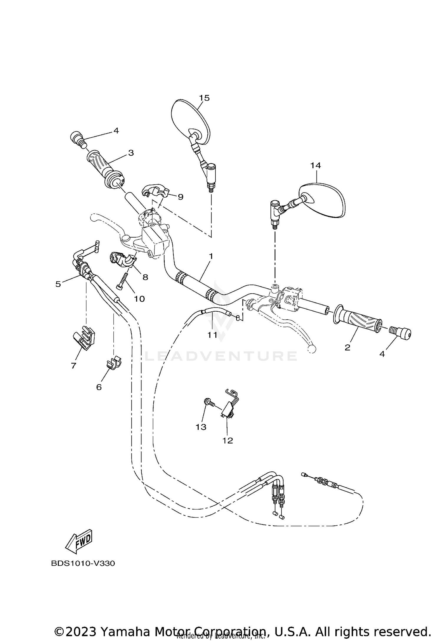 STEERING HANDLE & CABLE