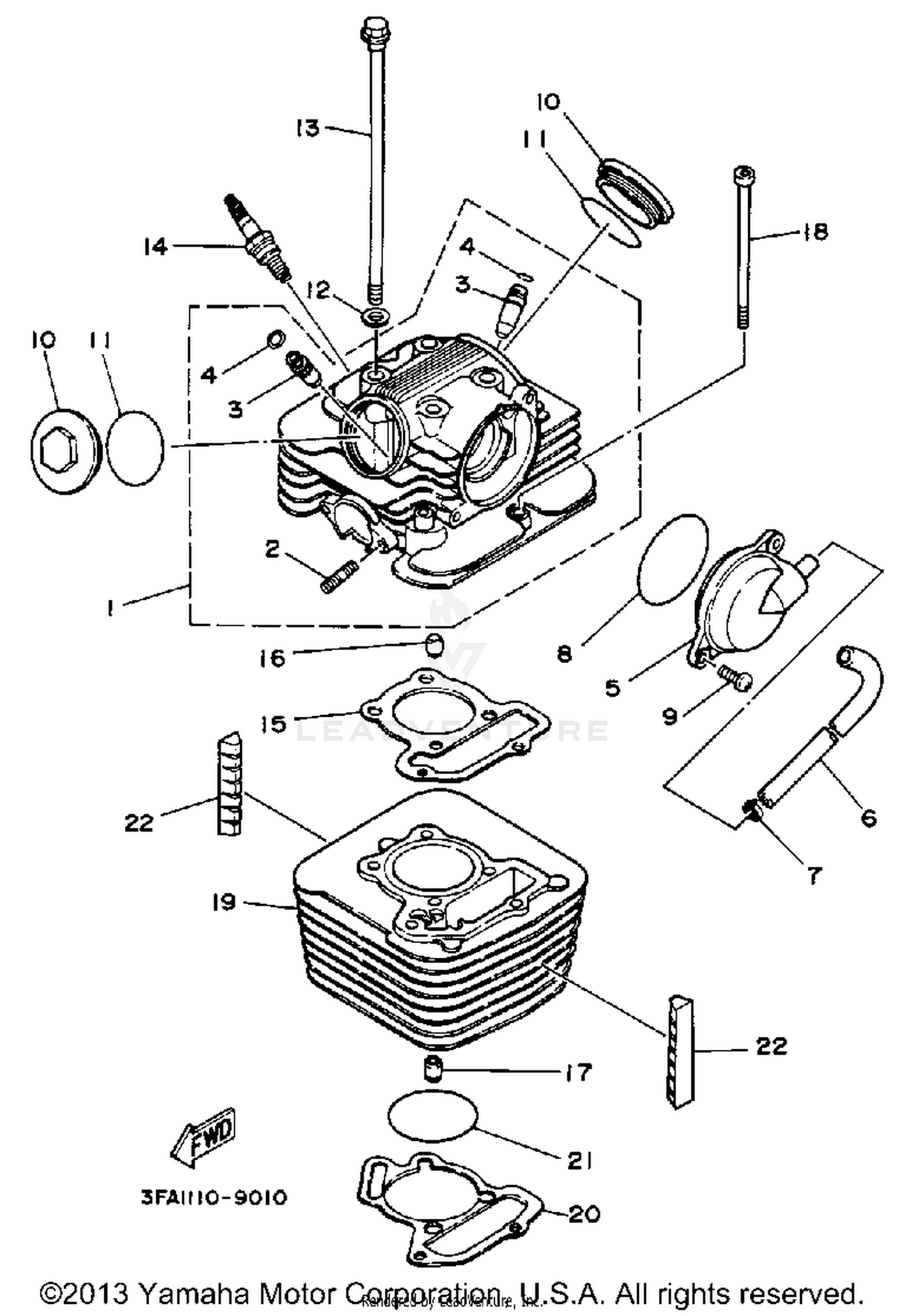 CYLINDER HEAD-CYLINDER