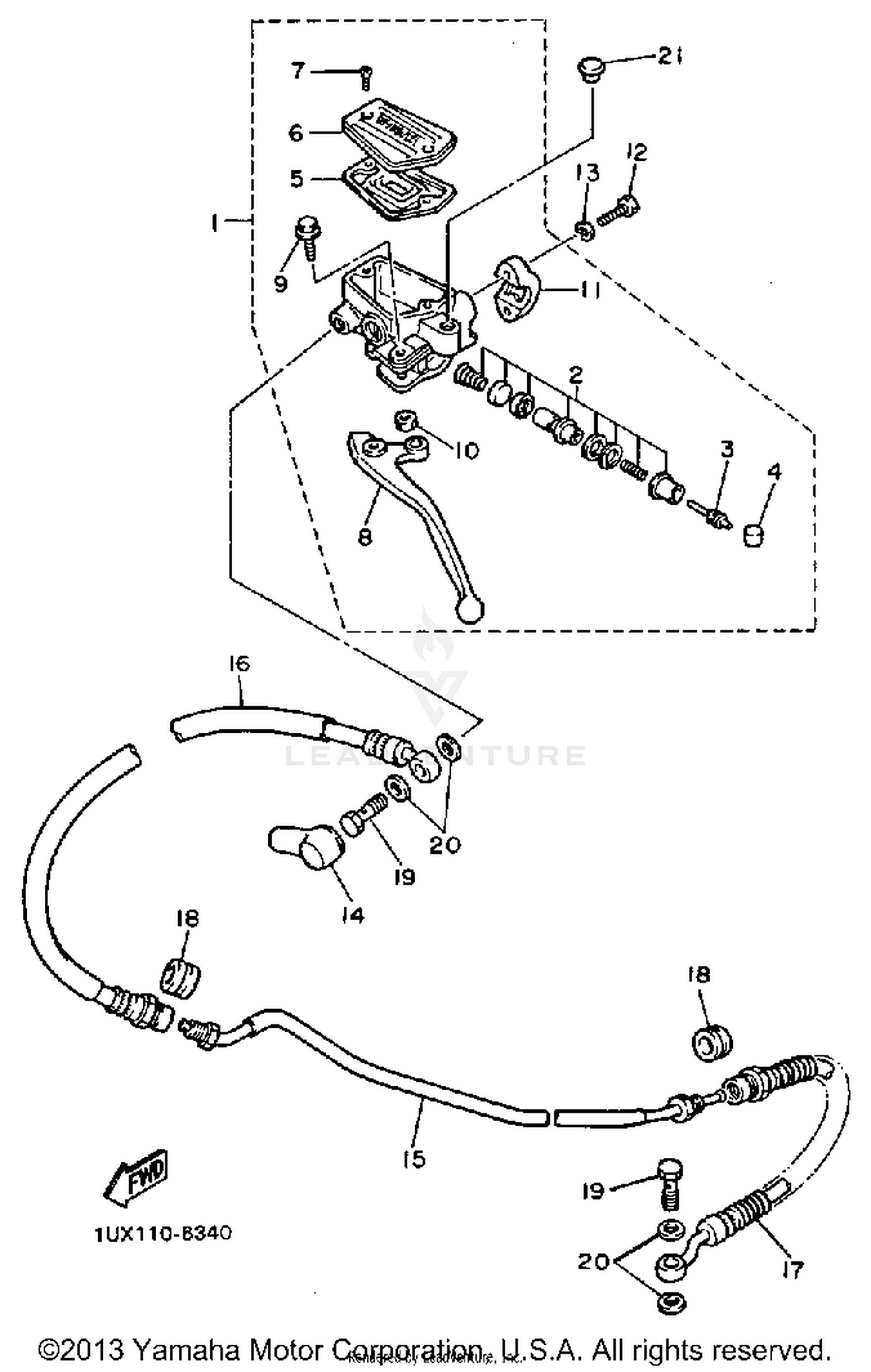 FRONT MASTER CYLINDER 2