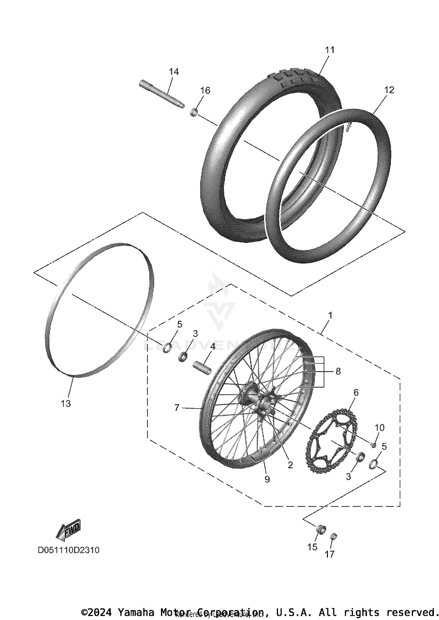 FRONT WHEEL