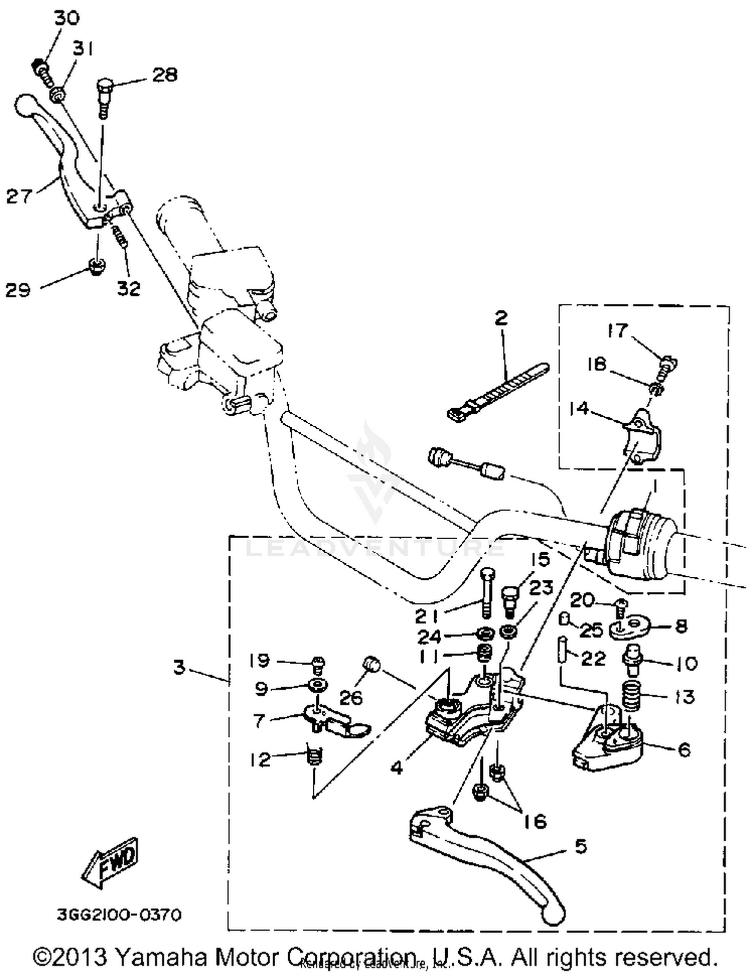 HANDLE SWITCH - LEVER