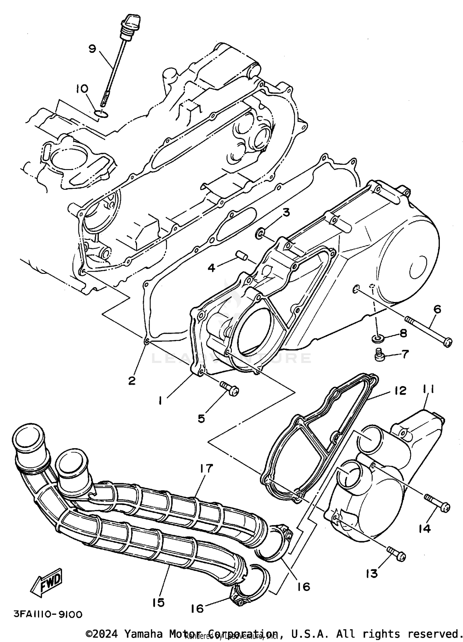 CRANKCASE COVER 1