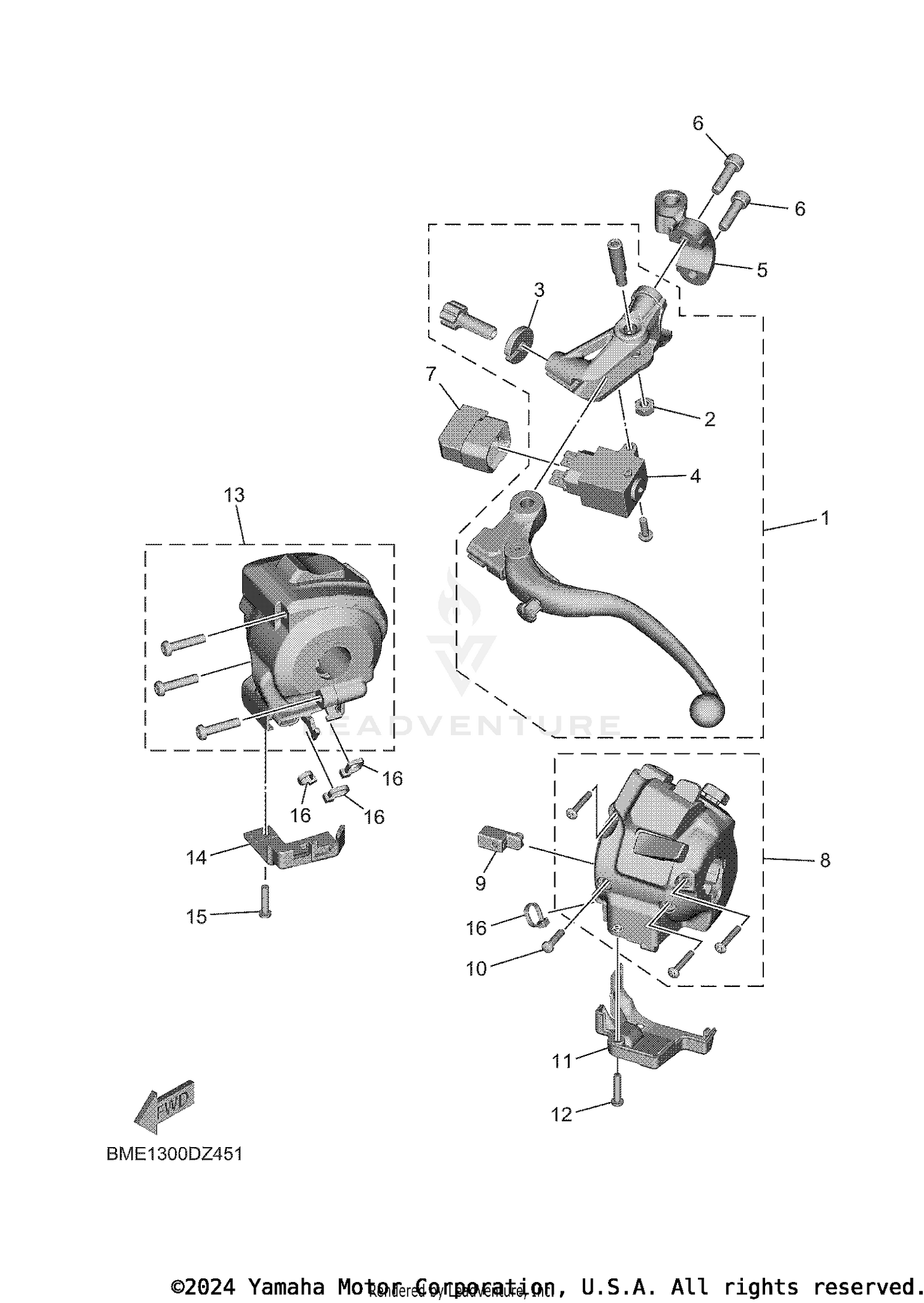 HANDLE SWITCH & LEVER