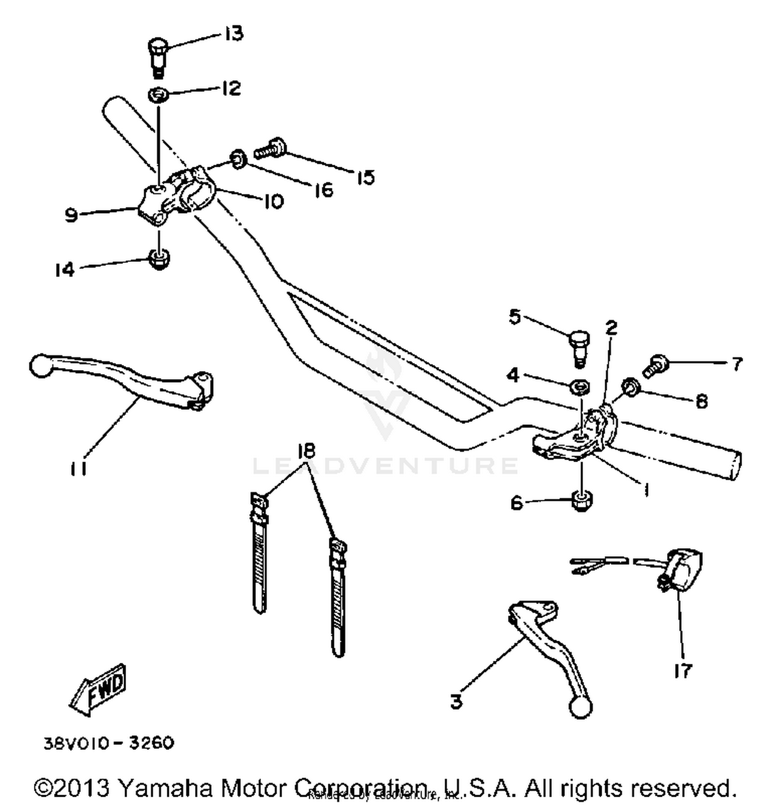 HANDLE SWITCH - LEVER