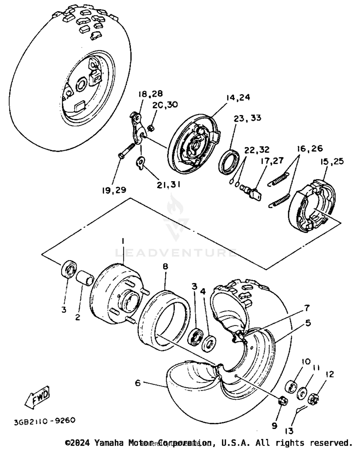 FRONT WHEEL