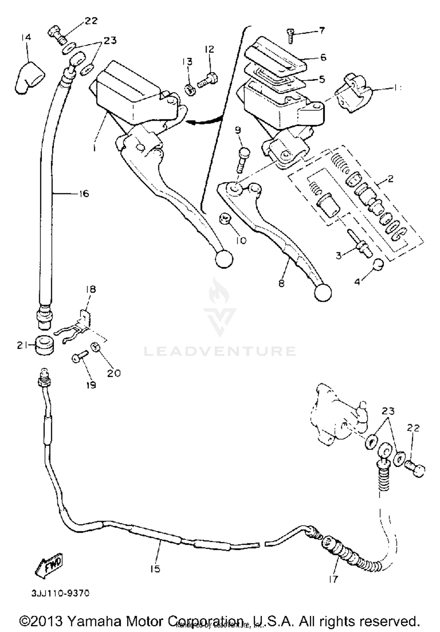 FRONT MASTER CYLINDER 2