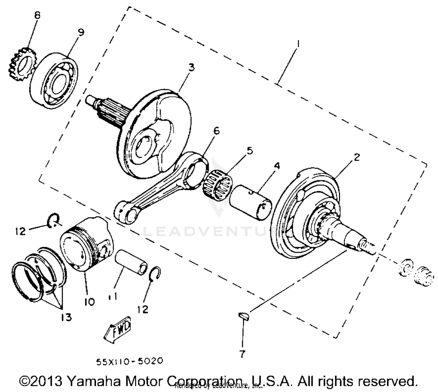 CRANKSHAFT - PISTON