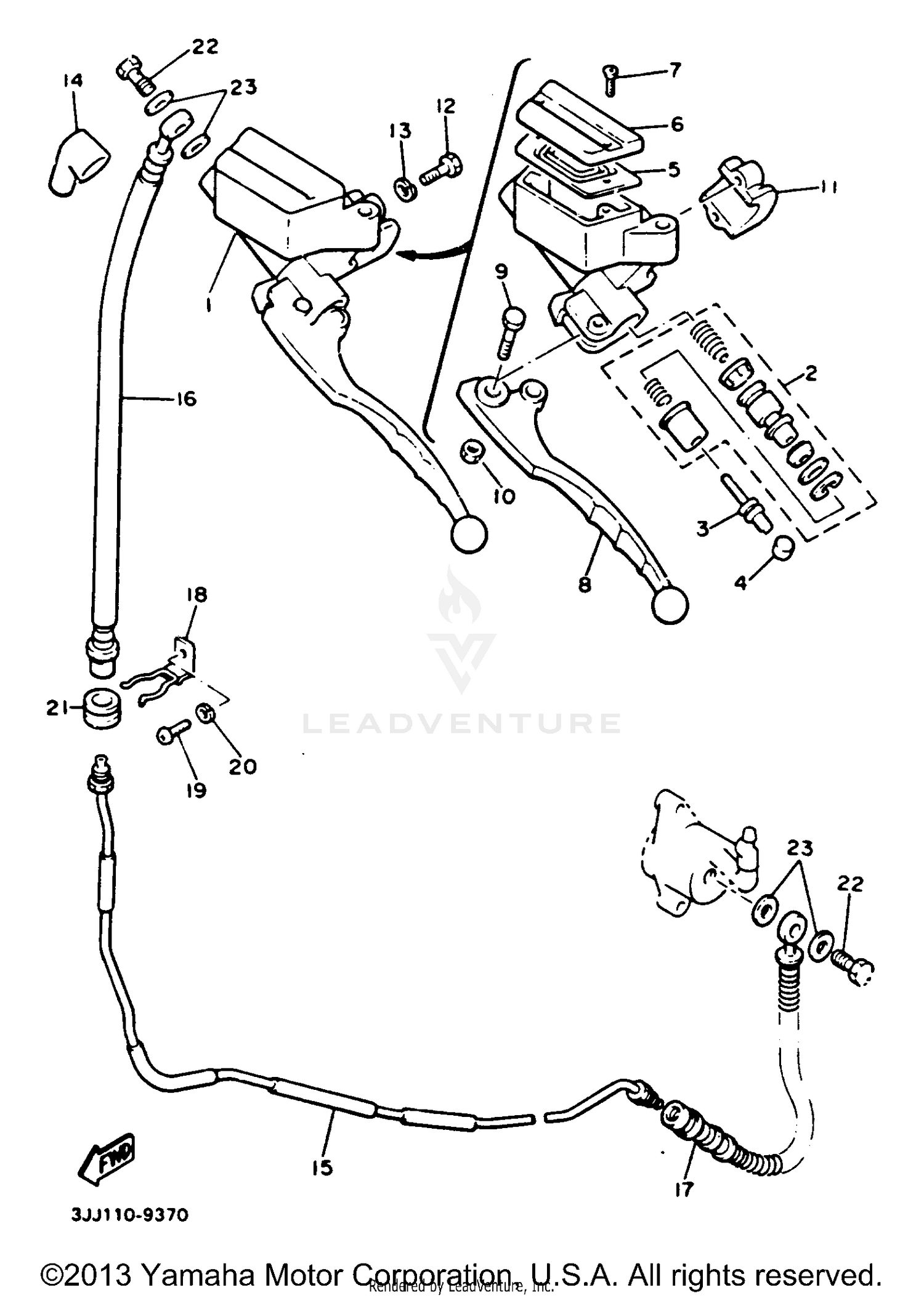 FRONT MASTER CYLINDER 2