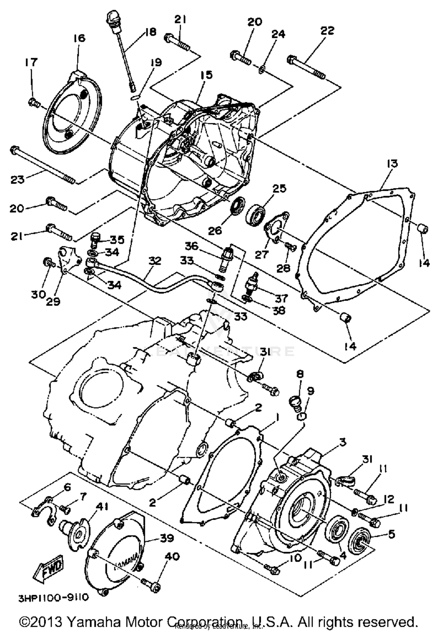 CRANKCASE COVER