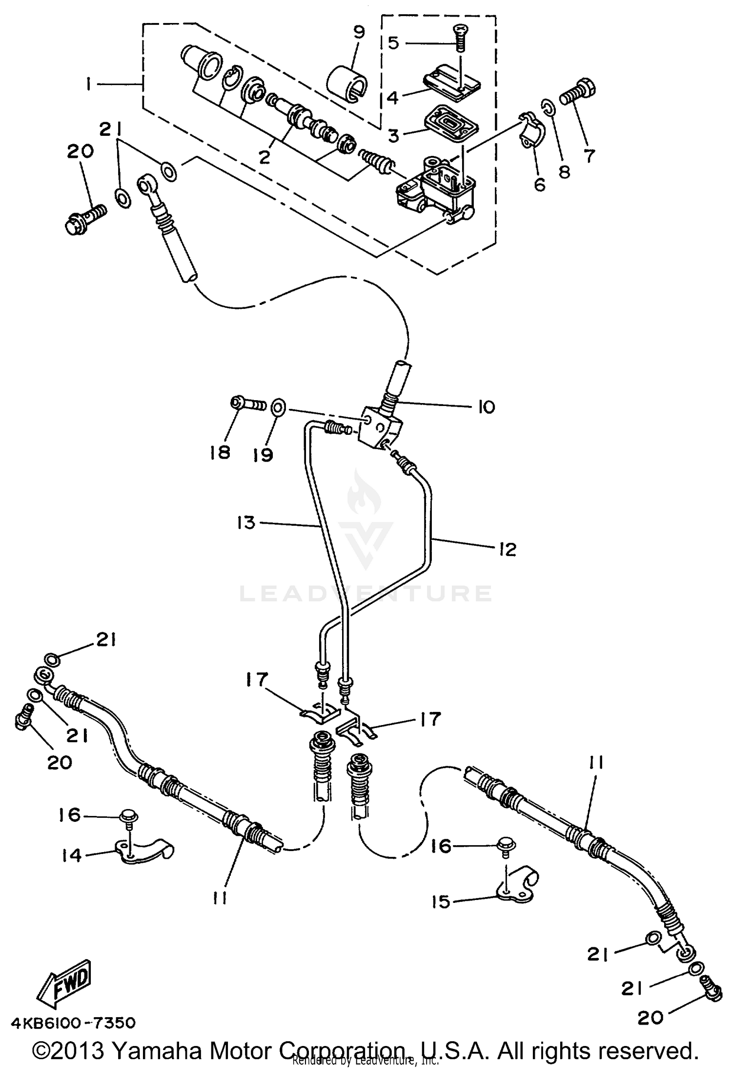 FRONT MASTER CYLINDER