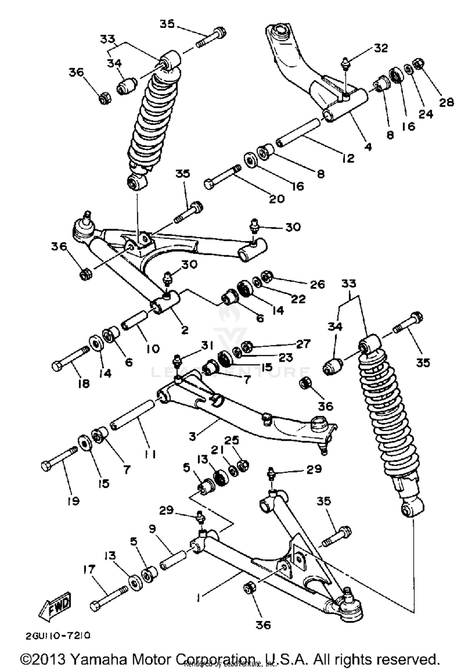 FRONT SUSPENSION - WHEEL