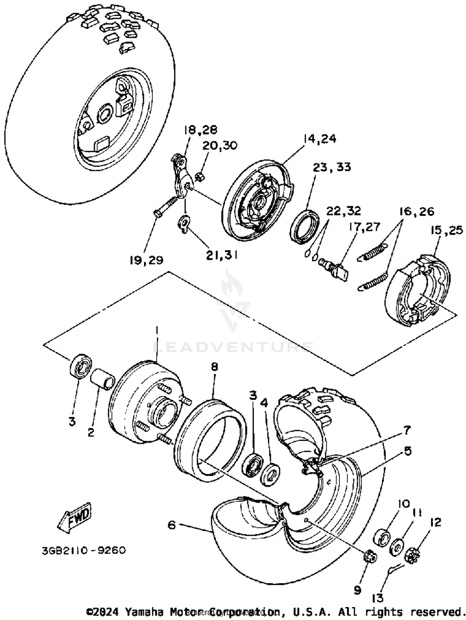FRONT WHEEL