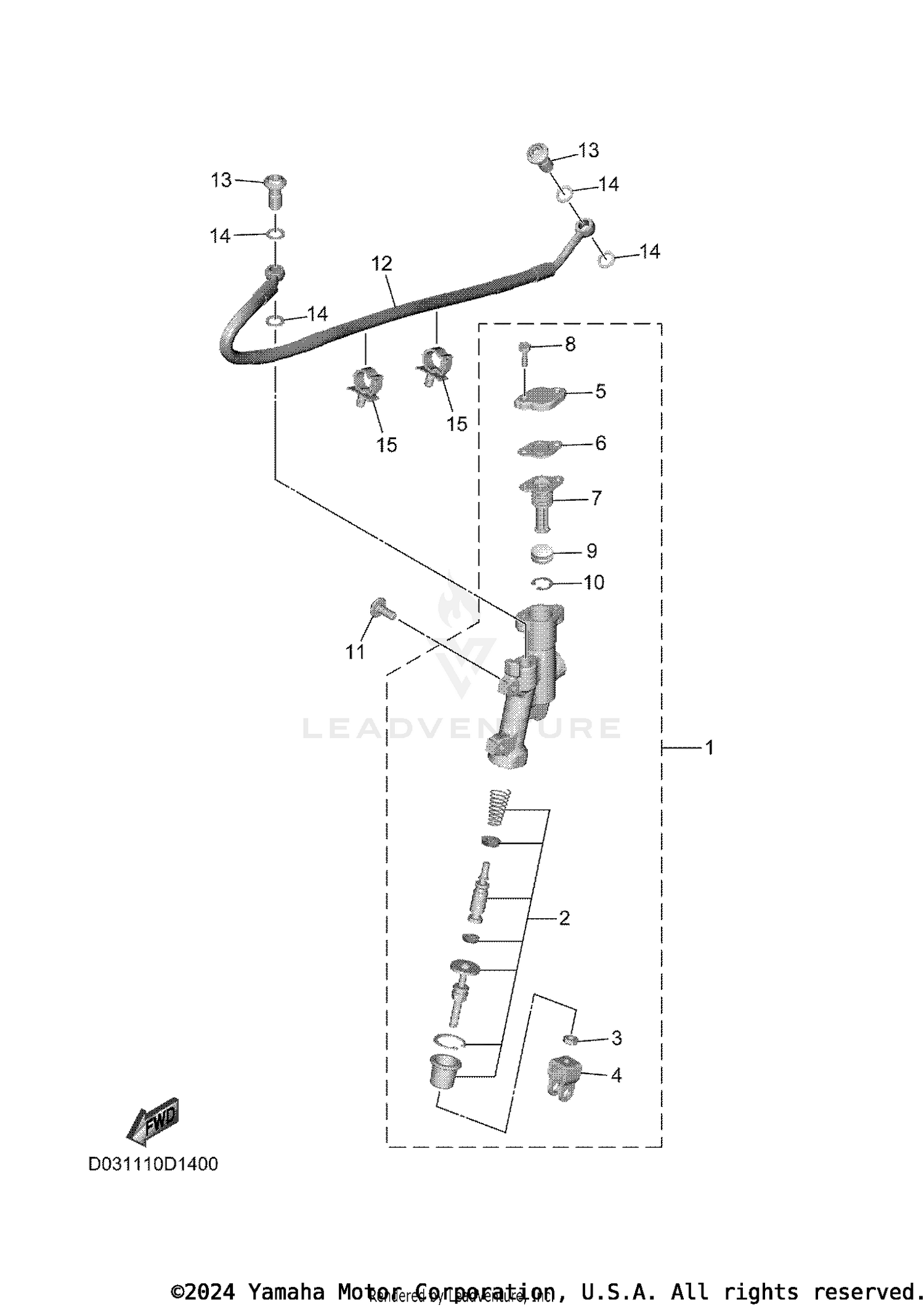 REAR MASTER CYLINDER