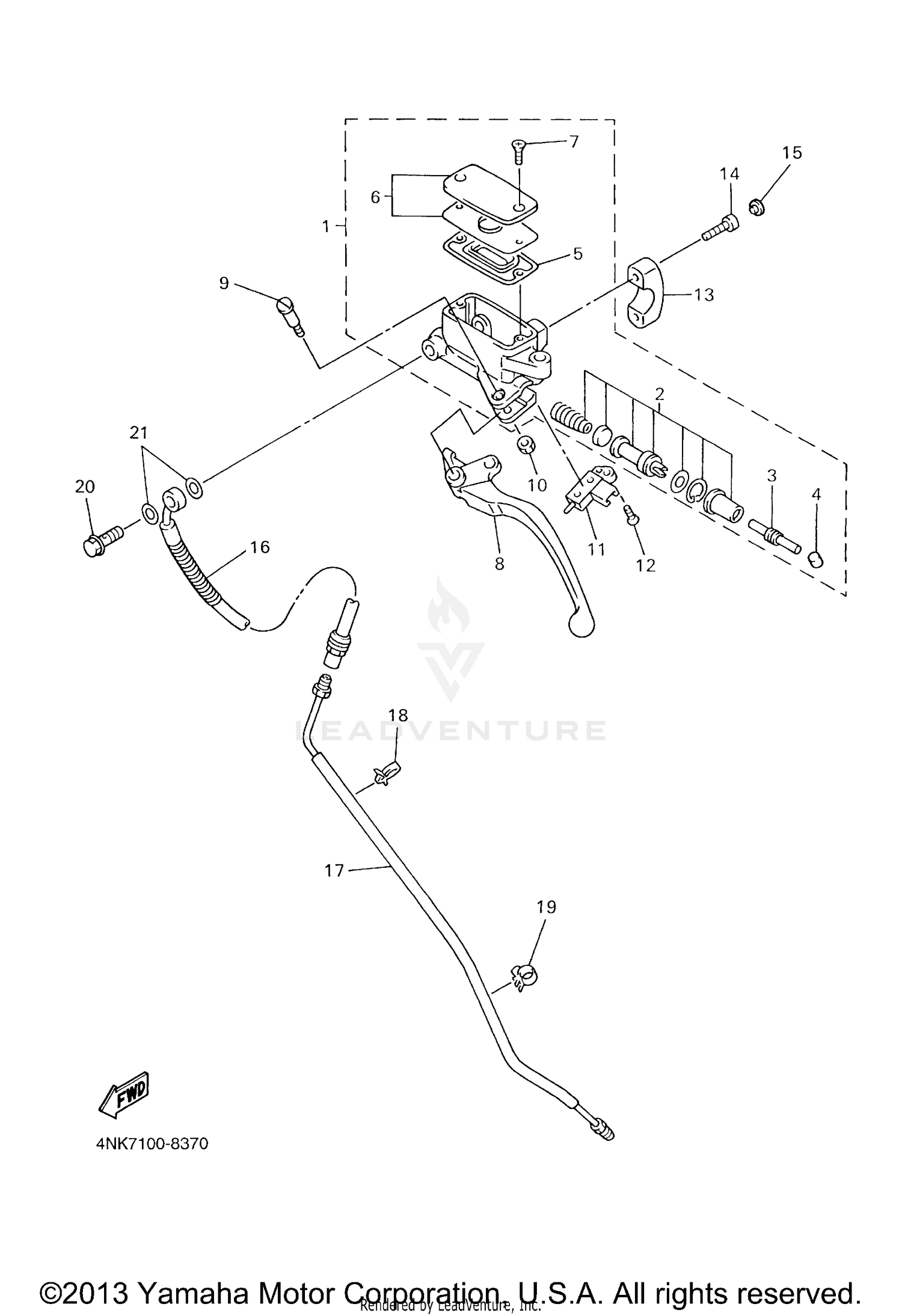 FRONT MASTER CYLINDER 2