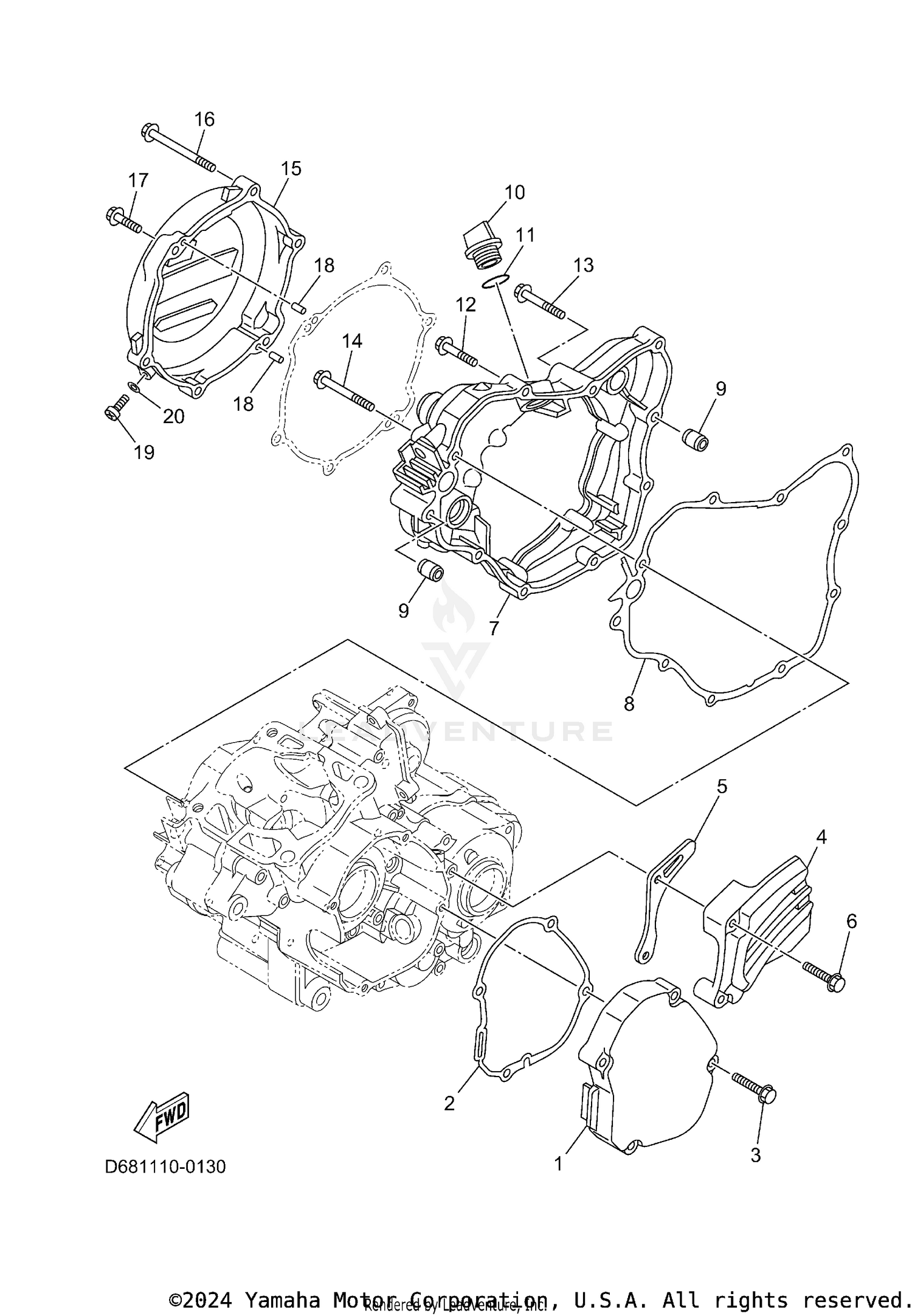 CRANKCASE COVER 1