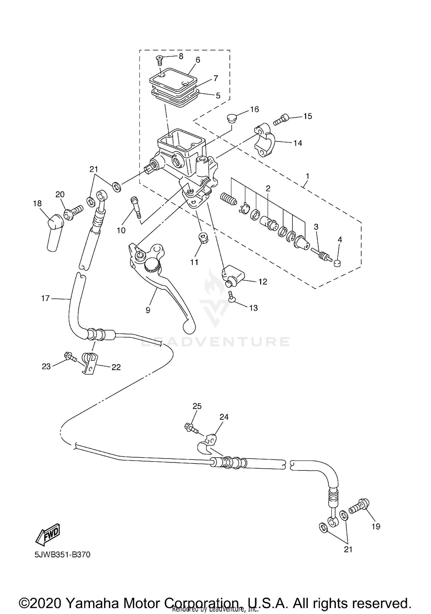 FRONT MASTER CYLINDER 2