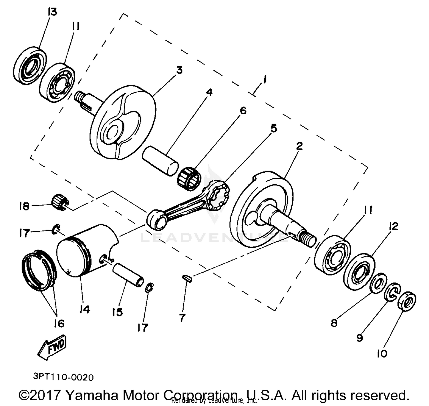 CRANKSHAFT PISTON