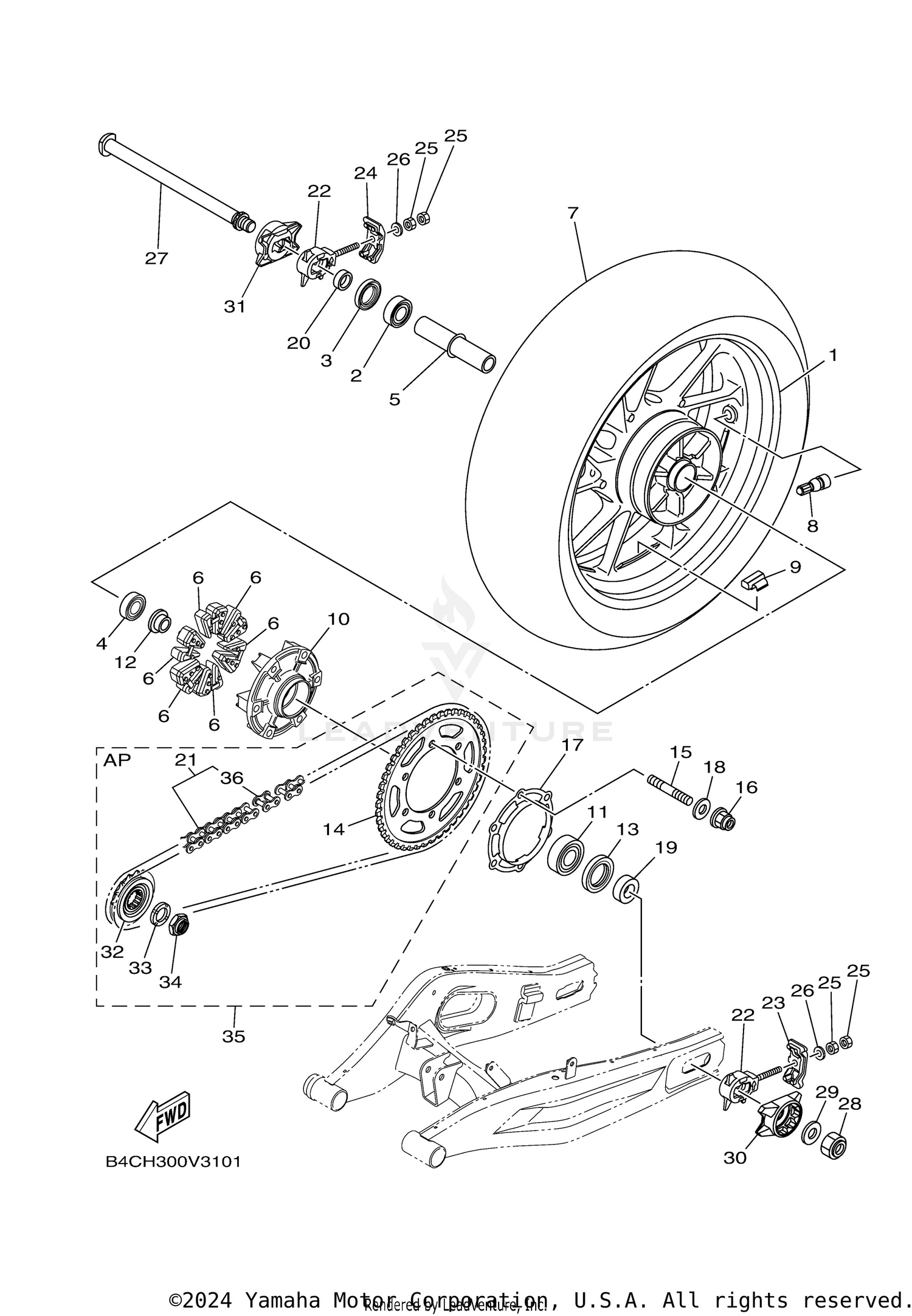 REAR WHEEL