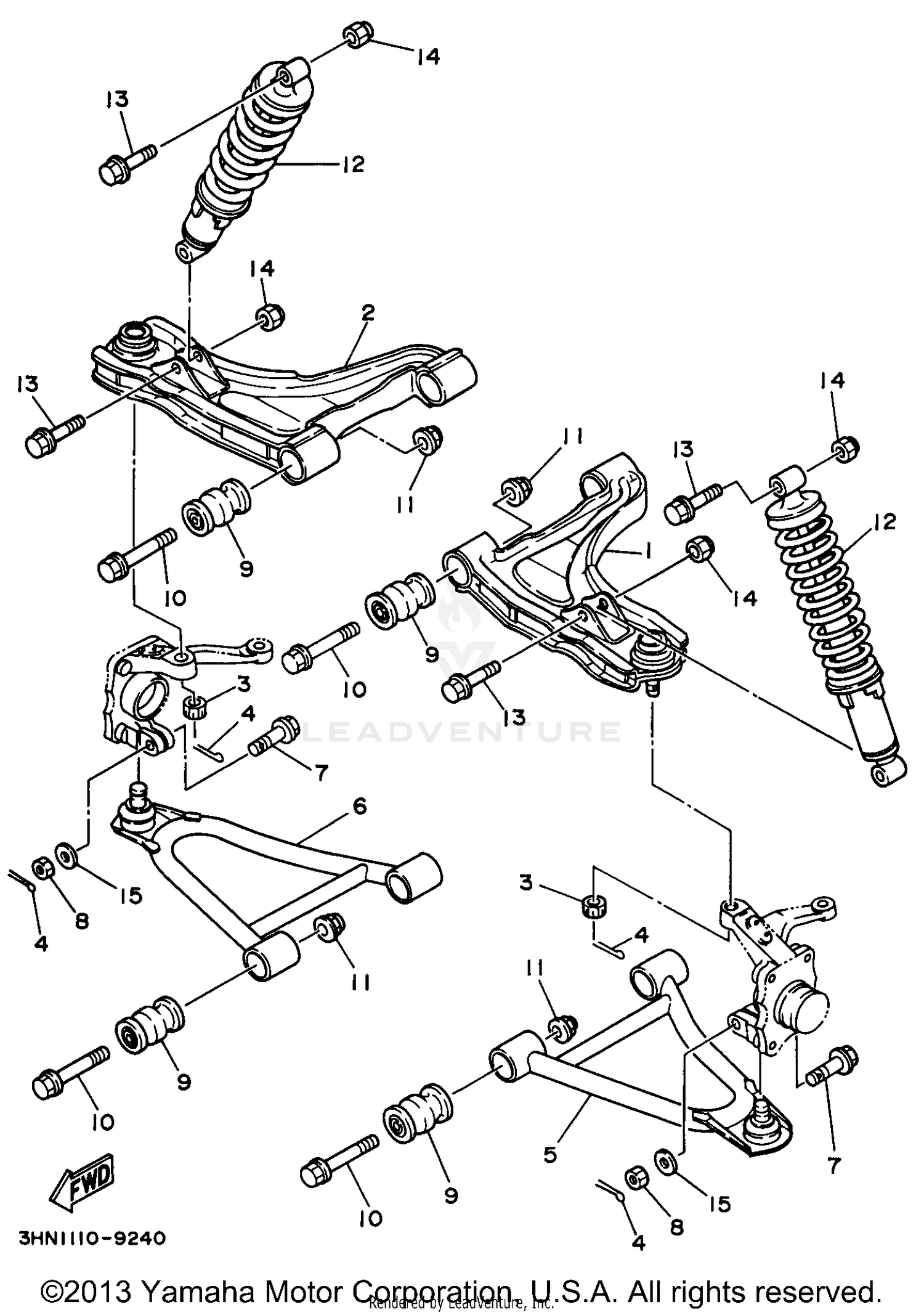 FRONT SUSPENSION - WHEEL