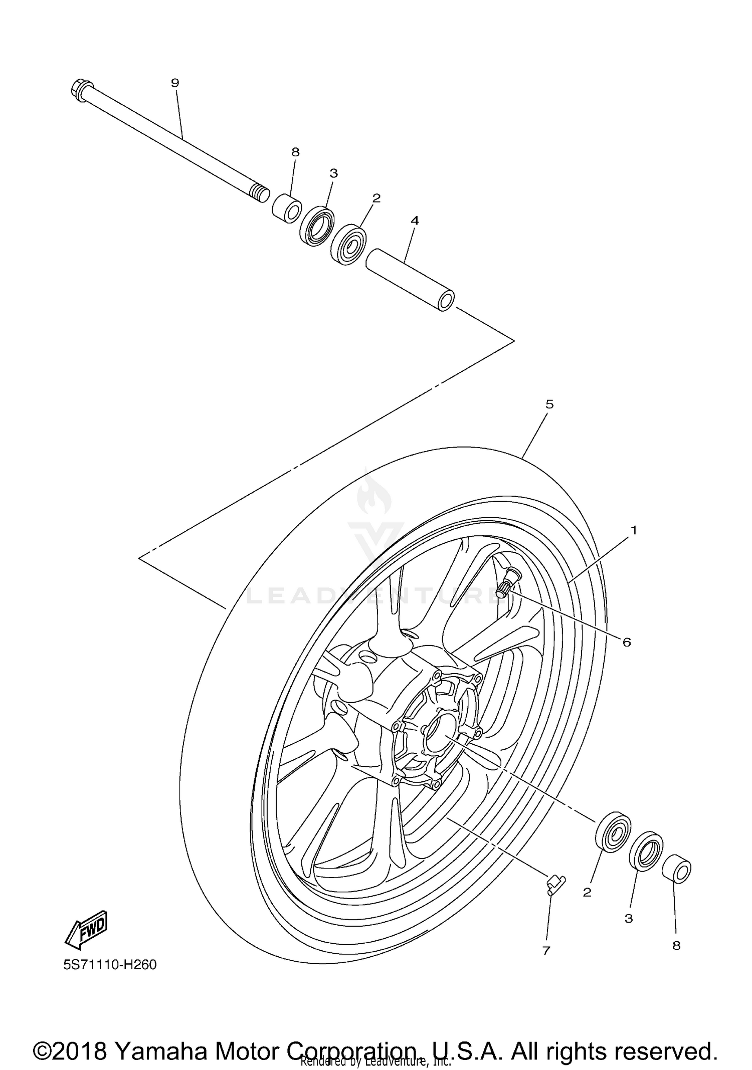 FRONT WHEEL