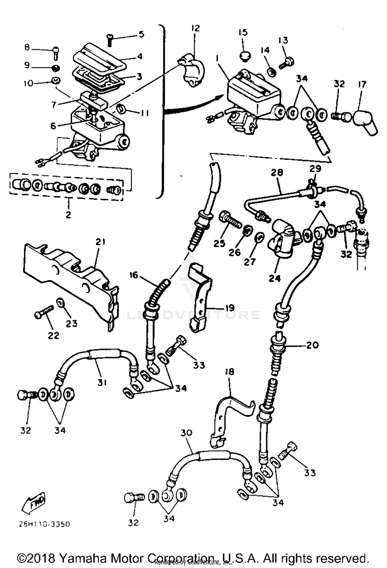 FRONT MASTER CYLINDER