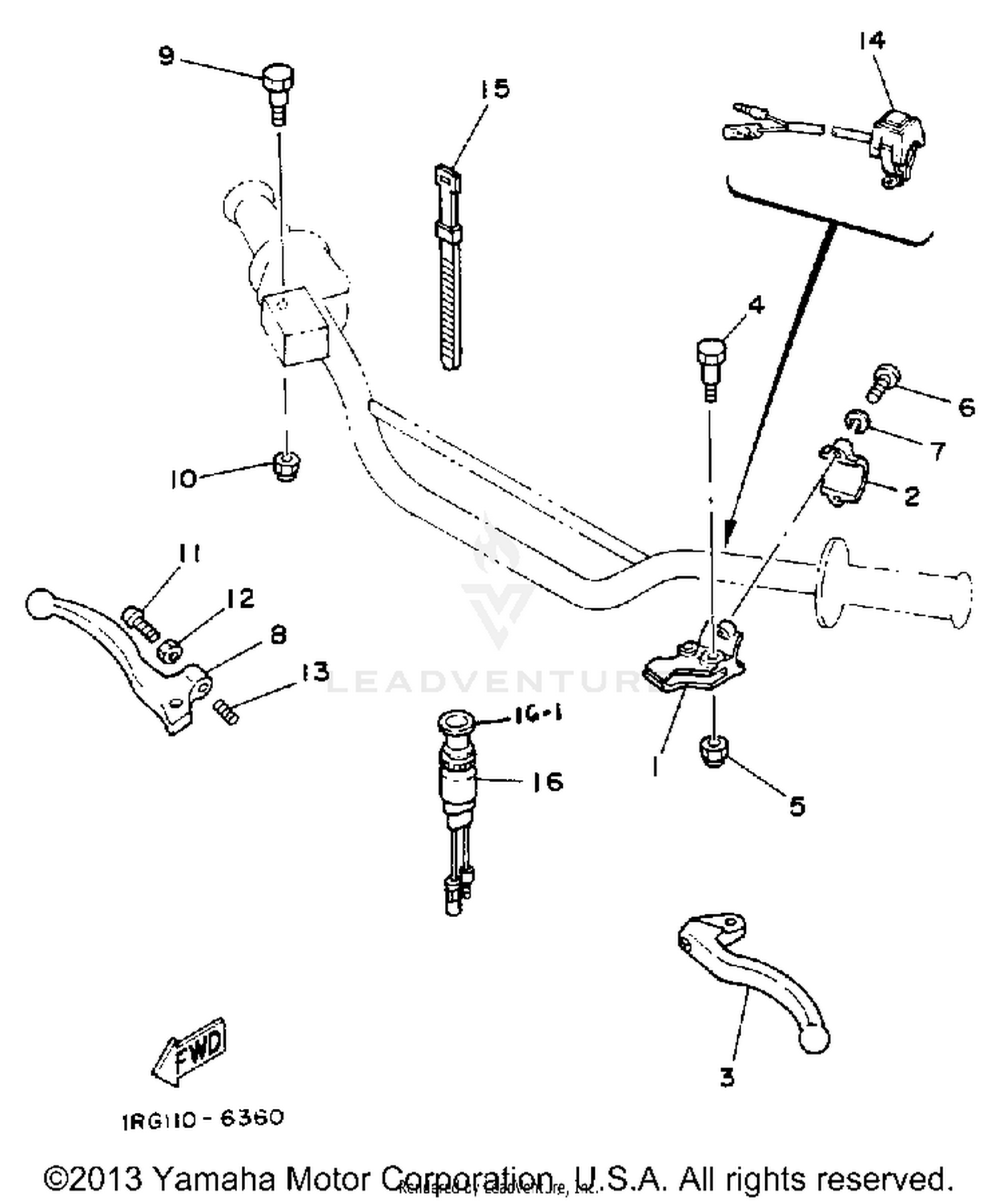 HANDLE SWITCH - LEVER