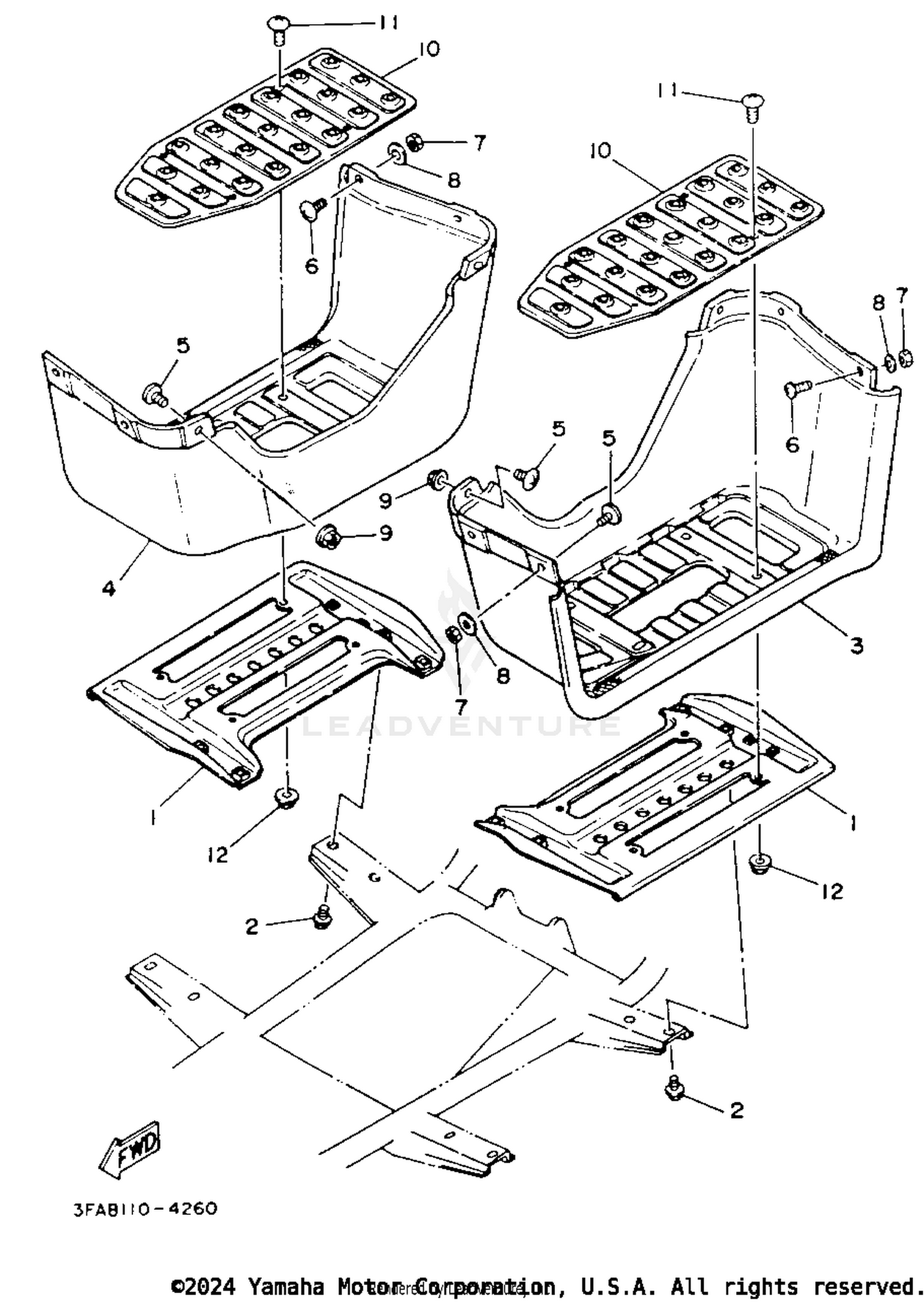 STAND - FOOTREST