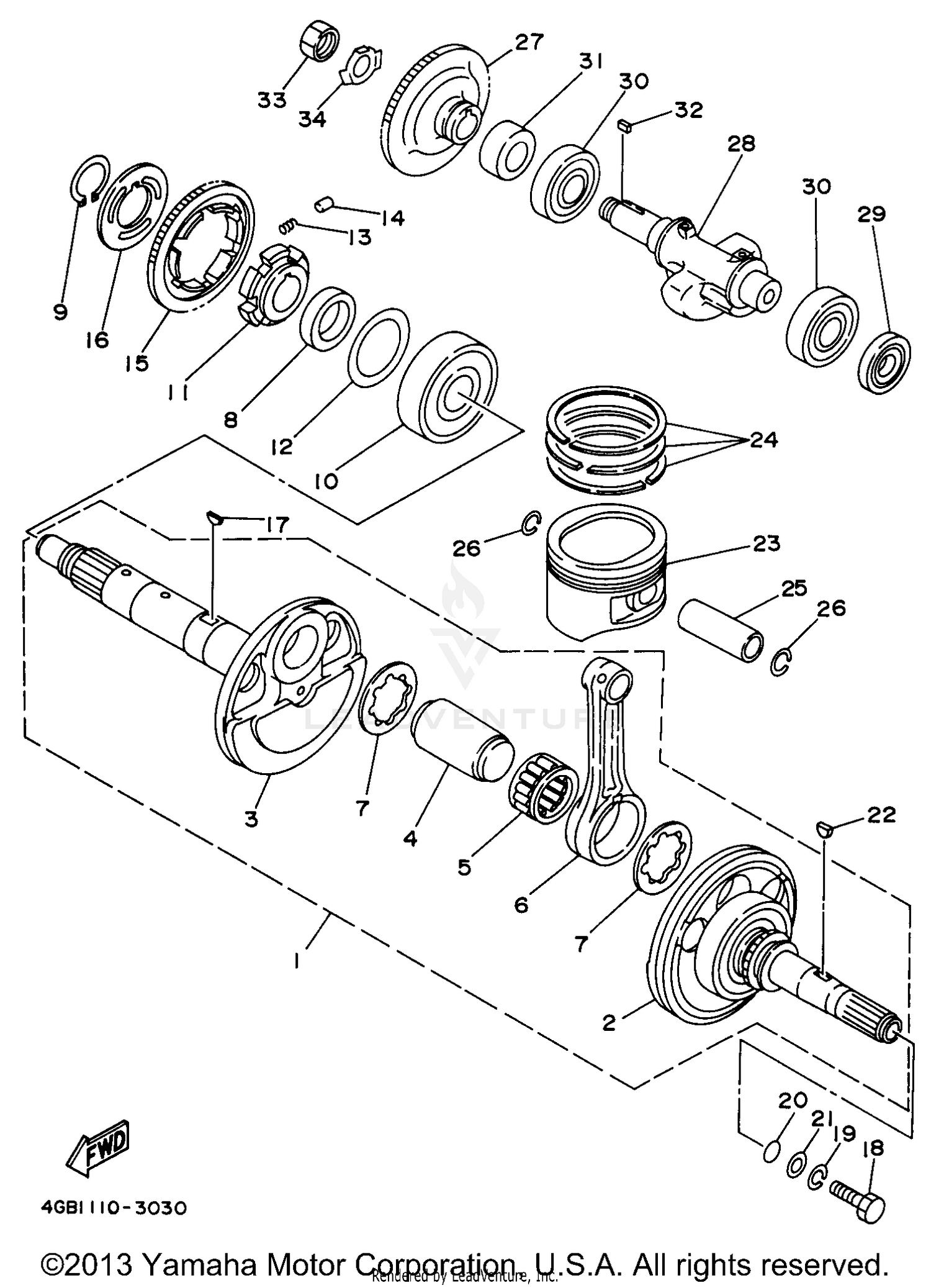 CRANKSHAFT - PISTON